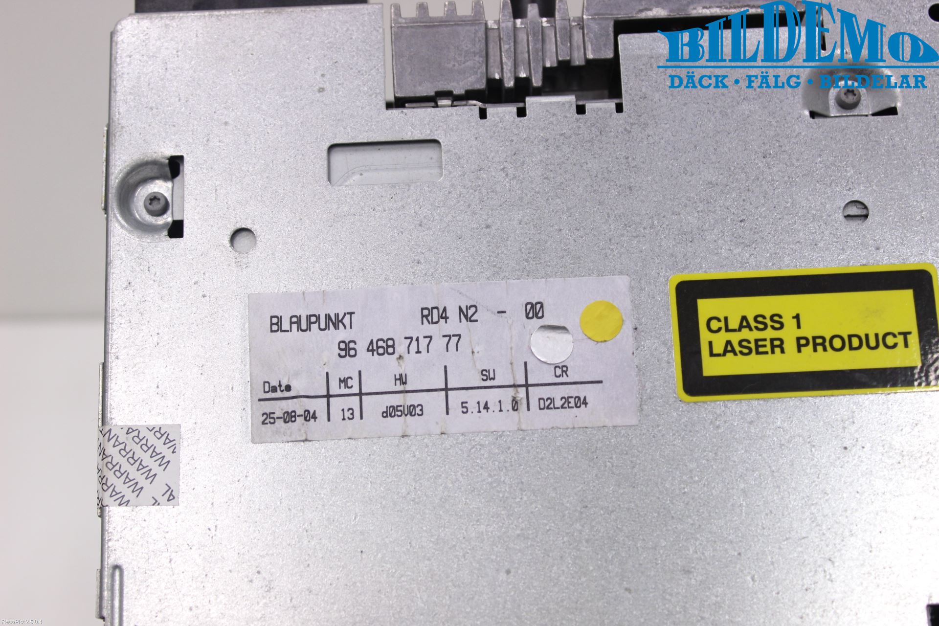 Peugeot 407 Cd Radio - Multimediapanel