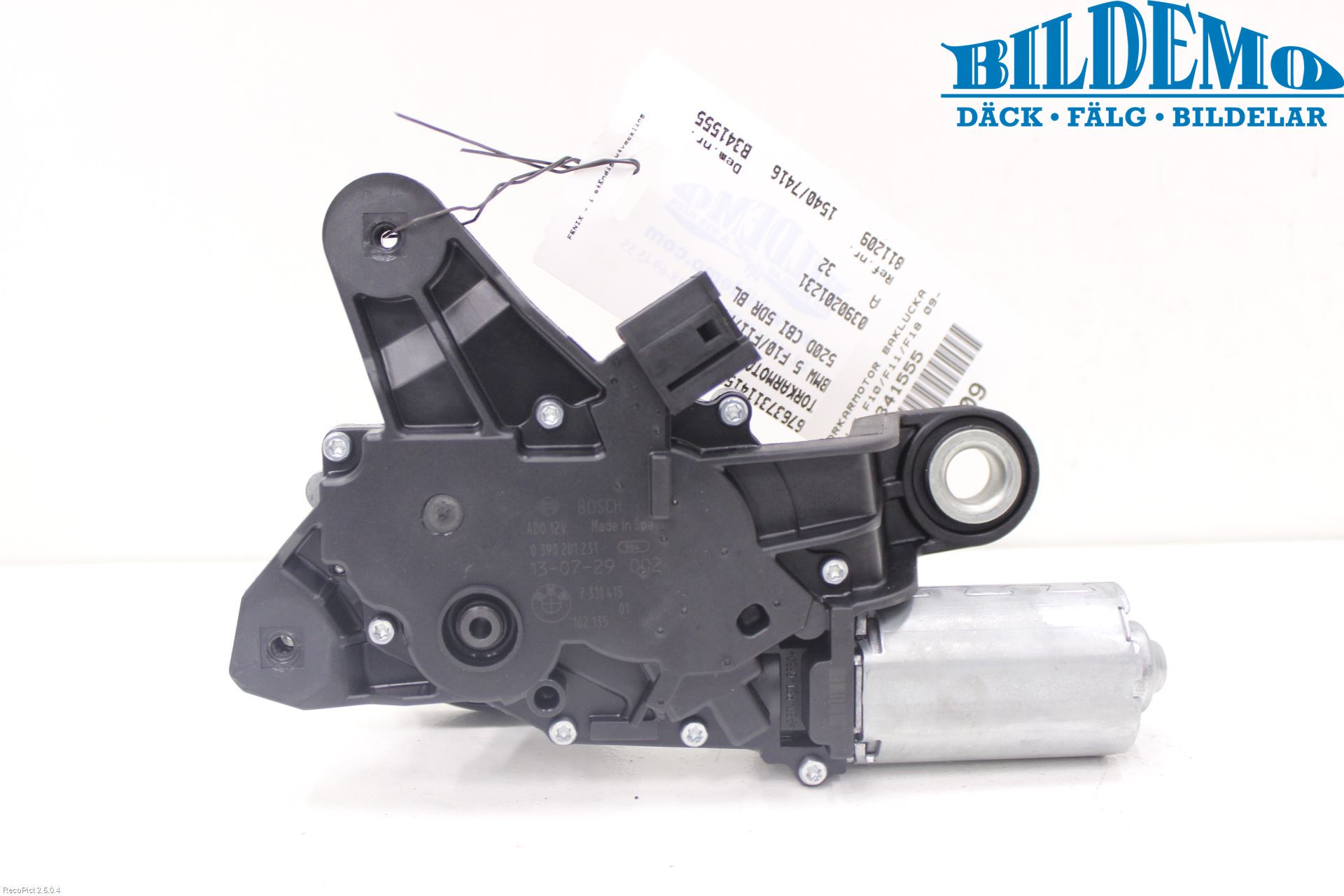 BMW 5 F10/F11/F18 09-17 Torkarmotor Baklucka