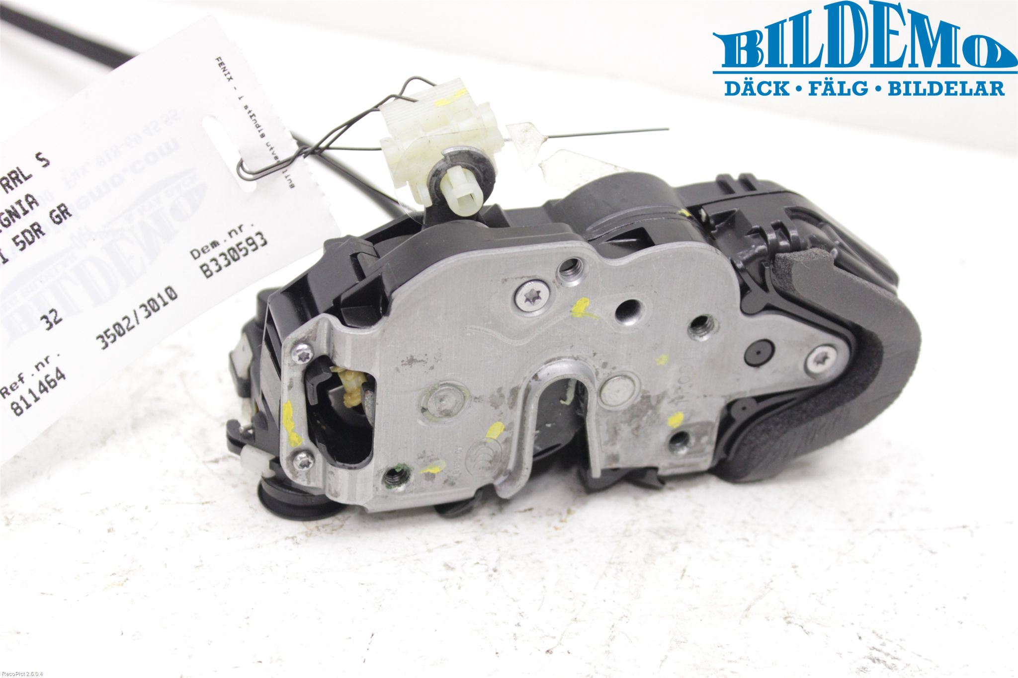 Opel INSIGNIA 09-16 Låskista-Dörrlås