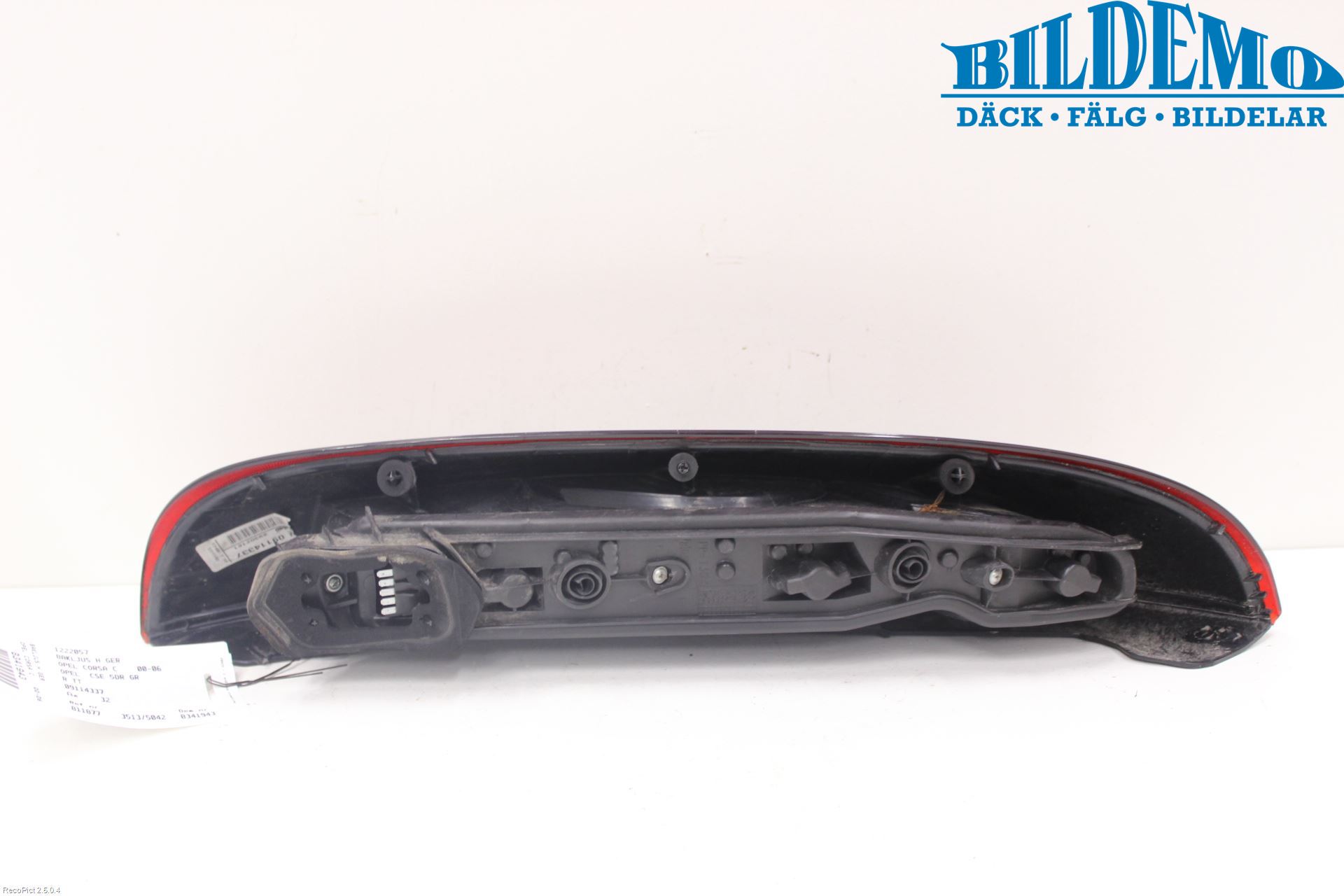 Opel CORSA C    00-06 Bakljus Höger