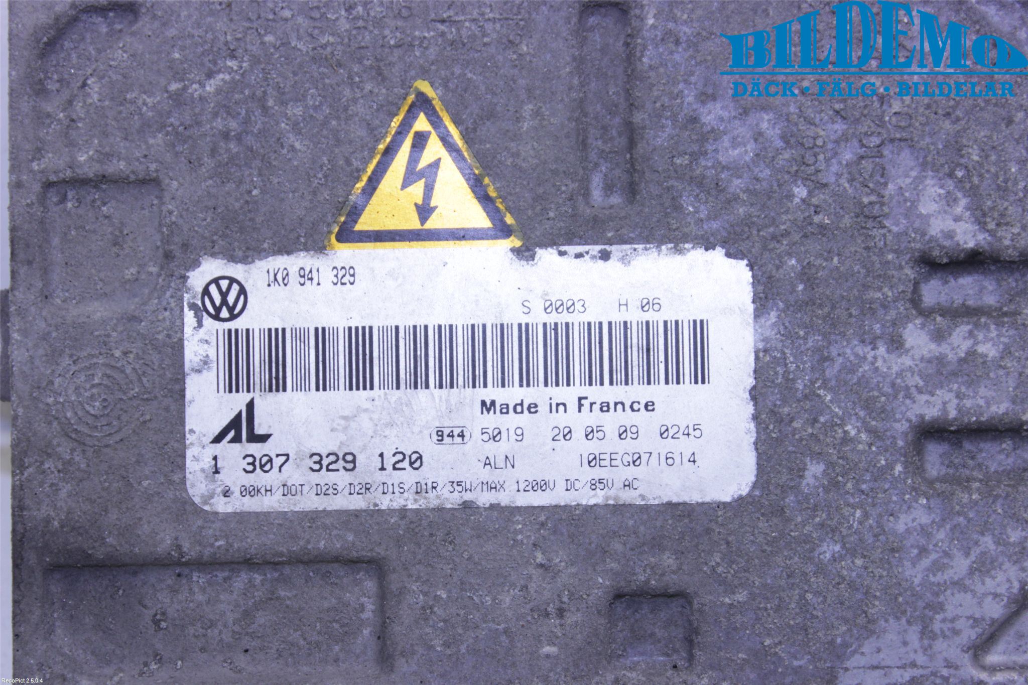 Volkswagen VW PASSAT CC 08-16 Styrenhet Strålkastare