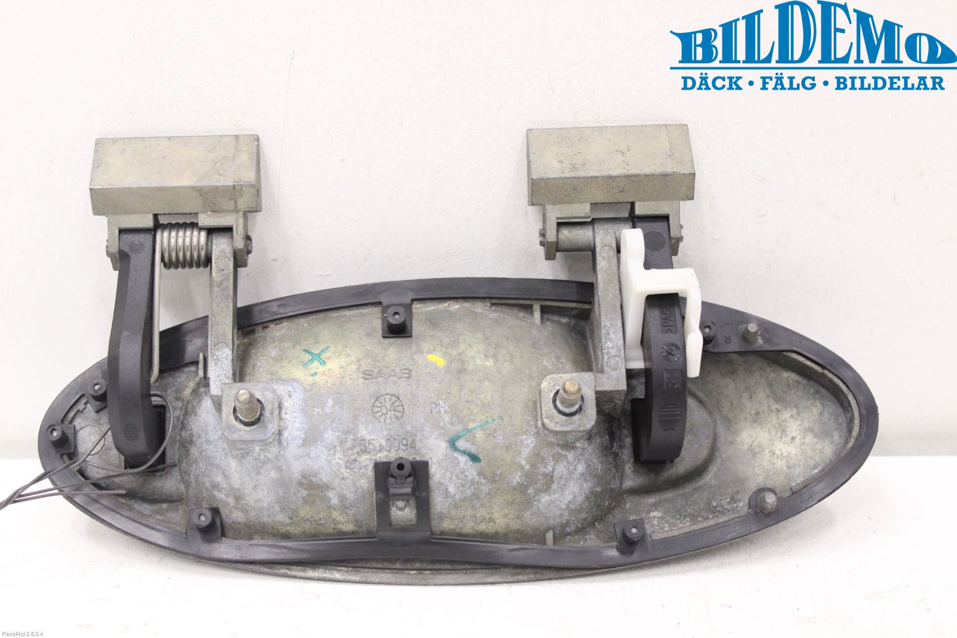 Saab 9-5 -05 Dörrhandtag Yttre Hö