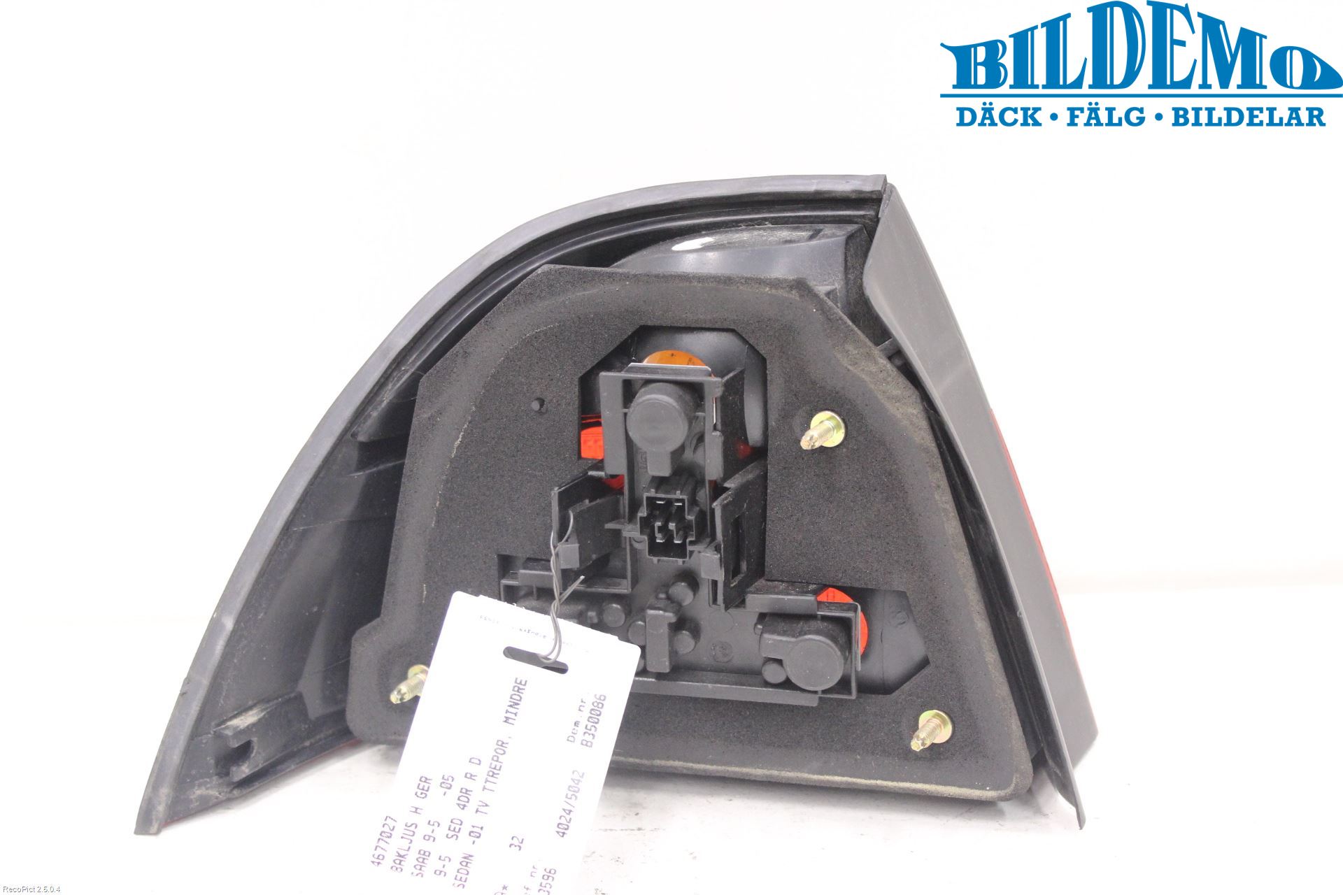 Saab 9-5 -05 Bakljus Höger