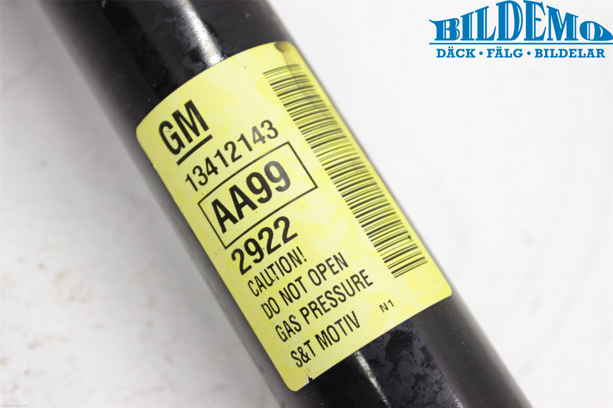 GM CHEVROLET CRUZE Stötdämpare Bak