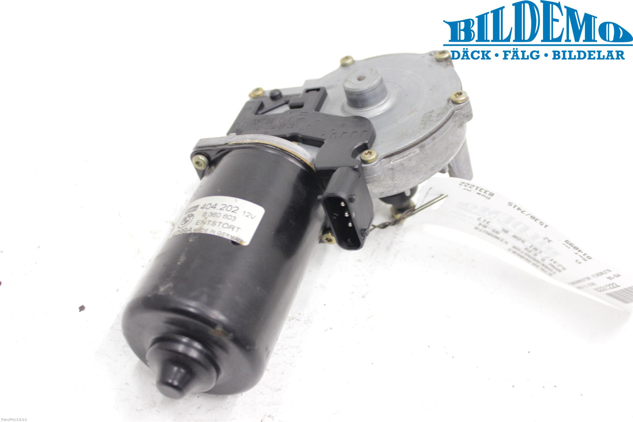 BMW 5 E39 95-04 Torkarmotor Vindruta