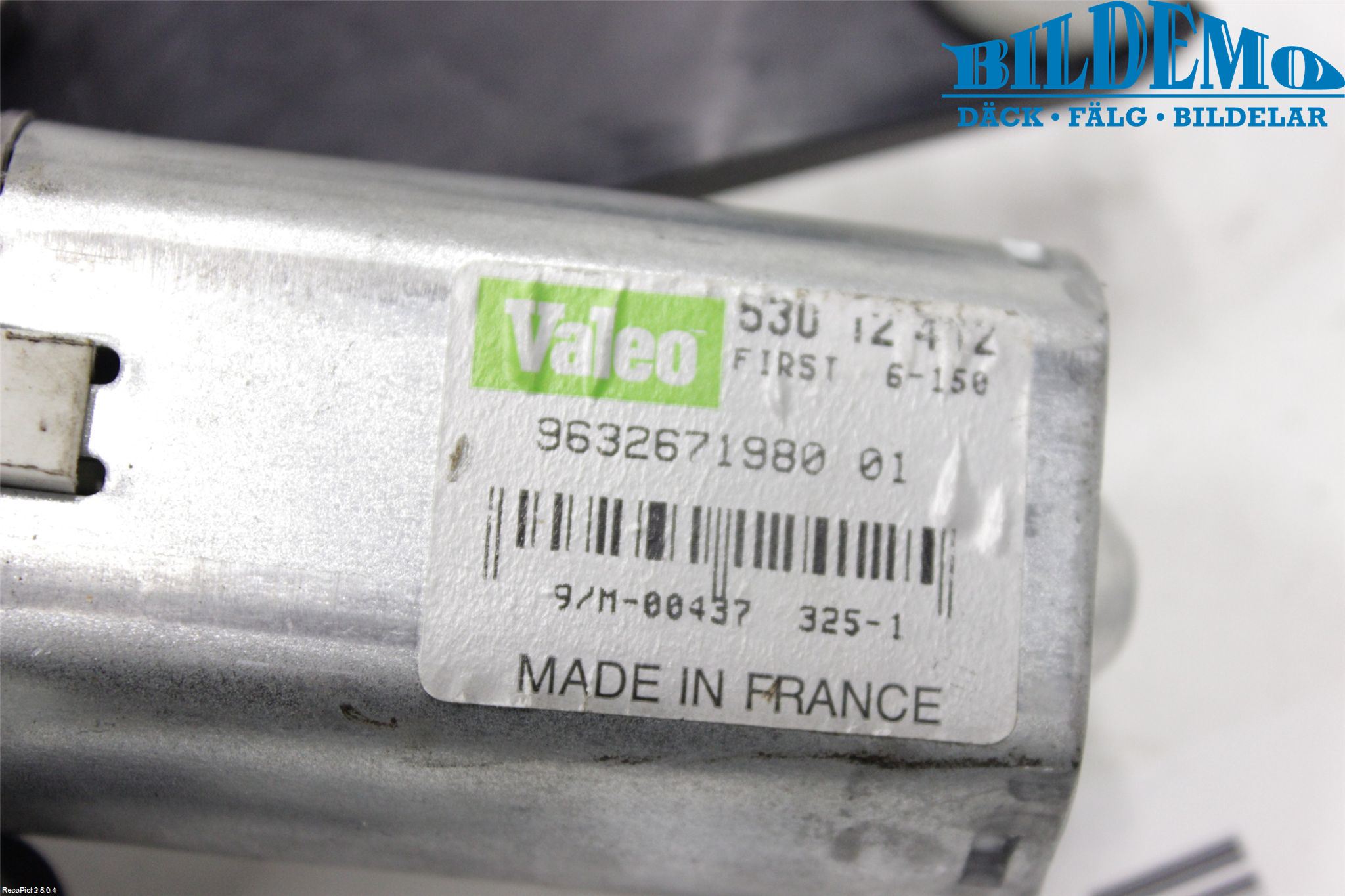 Citroen C5 -04 Torkarmotor Baklucka