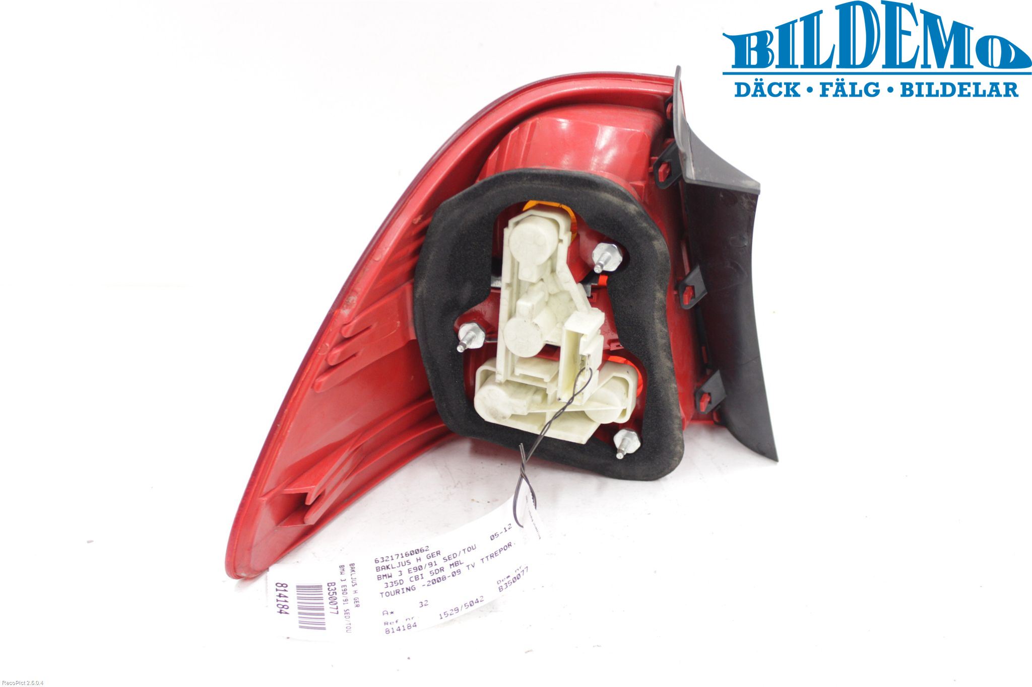 BMW 3 E90/91 SED/TOU 05-12 Bakljus Höger