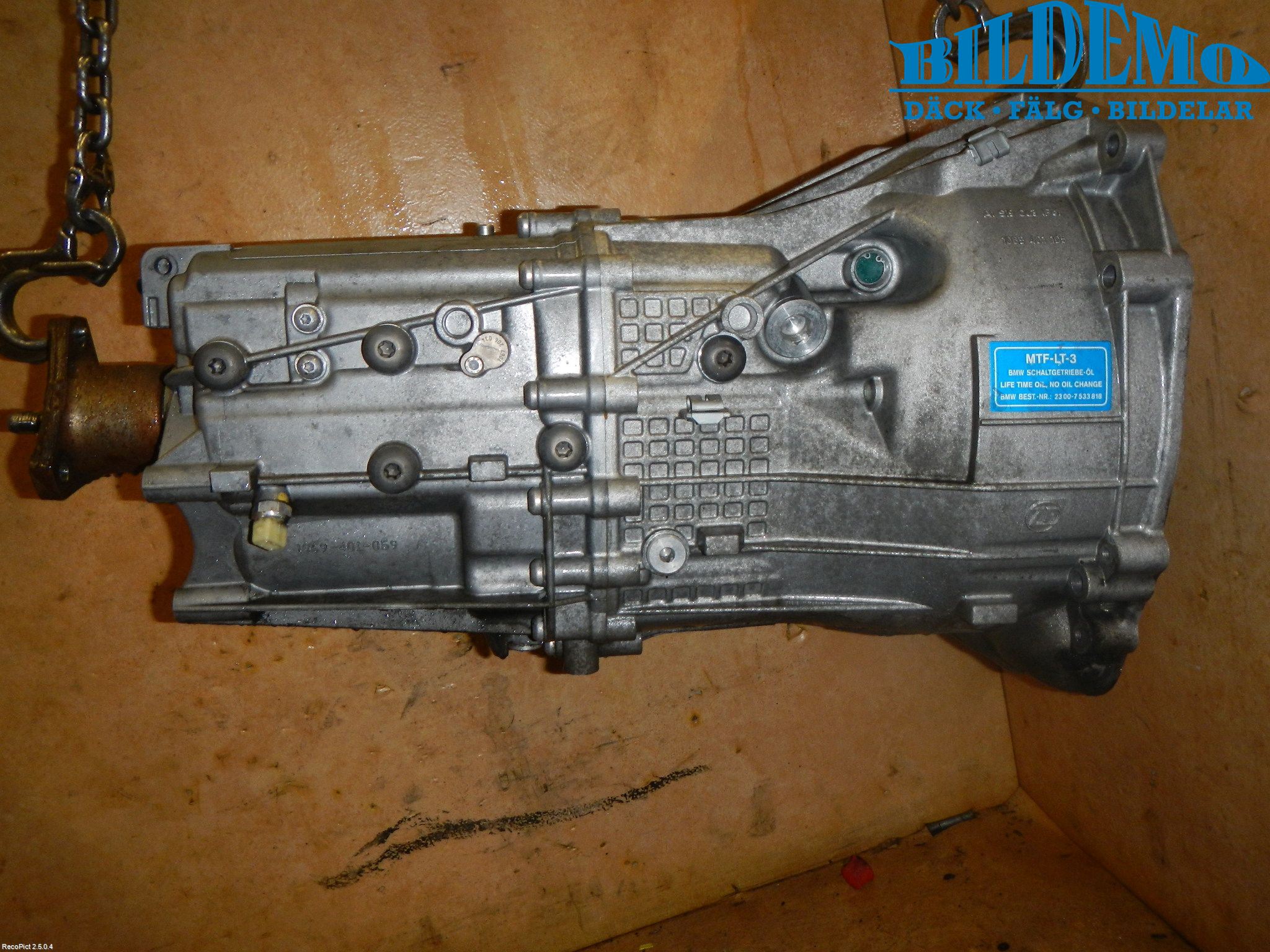 BMW 5 E60/61 Sed/Tou 02-10 Växellåda Man 6 Vxl