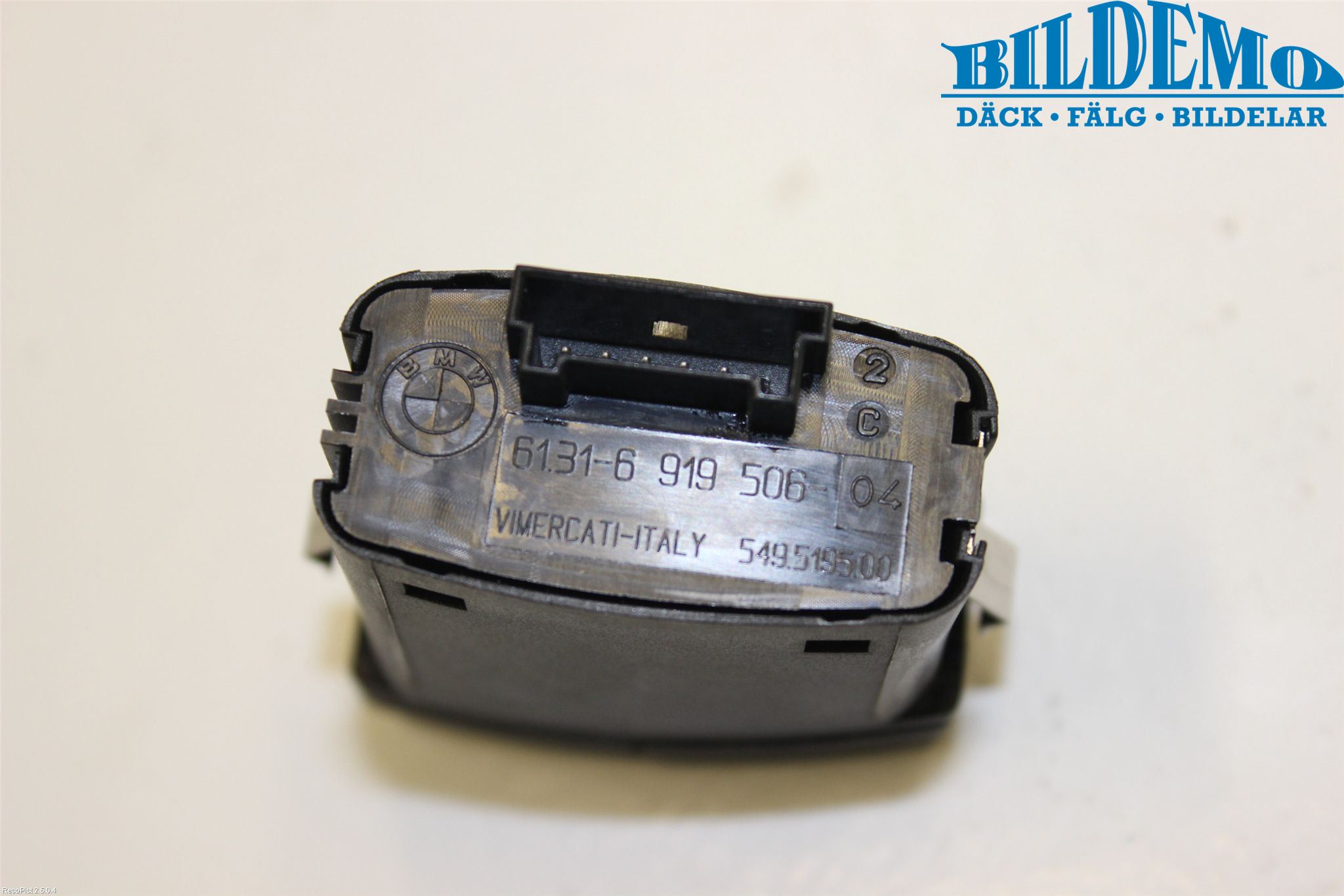 BMW 5 E60/61 Sed/Tou 02-10 Strömställare Varnings