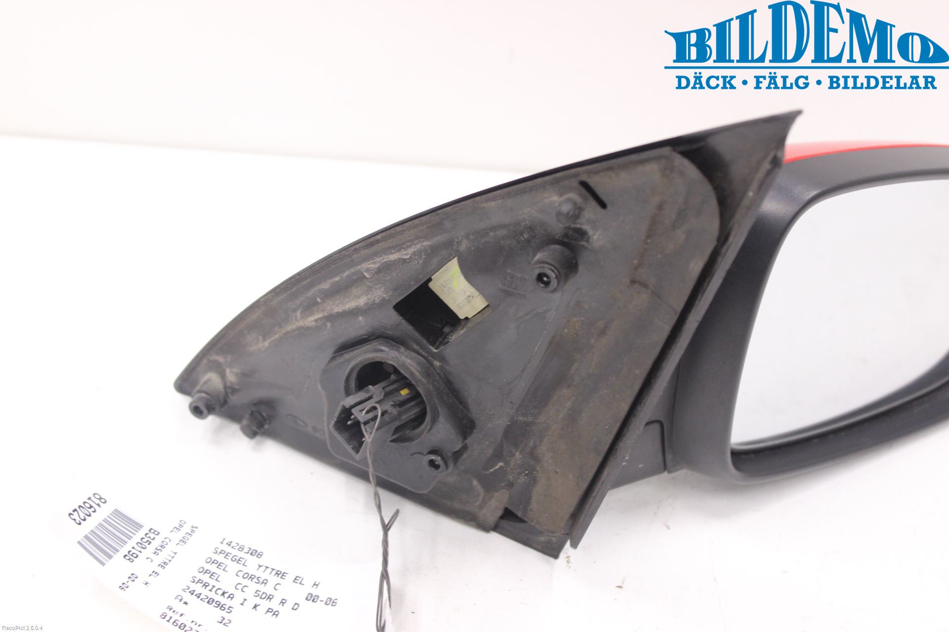 Opel CORSA C    00-06 Spegel Yttre El Hö