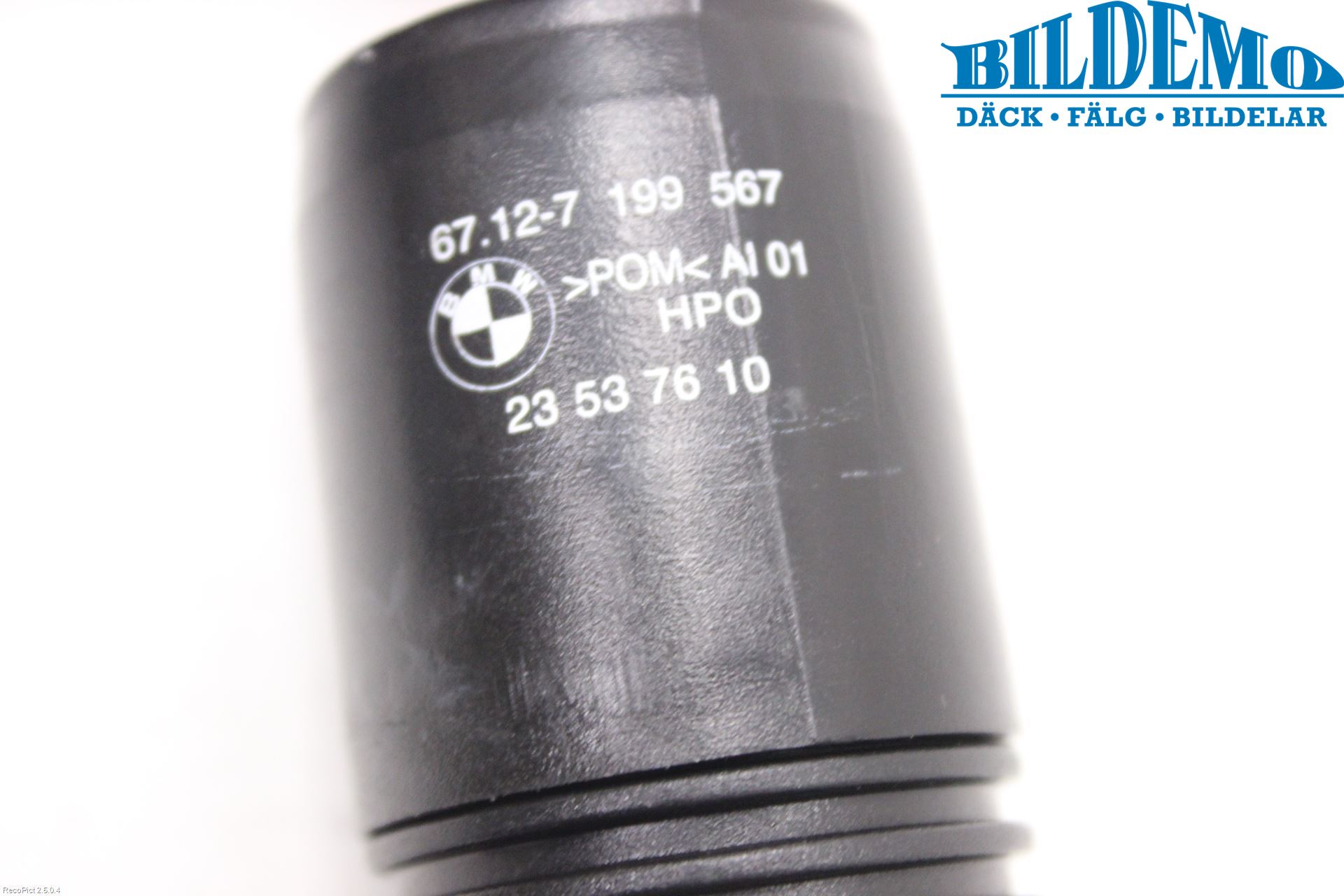 BMW 1 E87/81 5D/3D 03-11 Spolarpump Baklucka