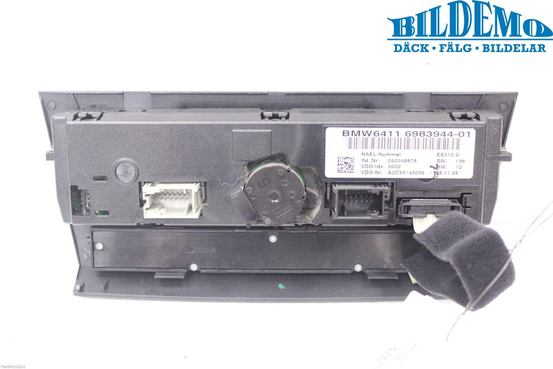 BMW 3 E90/91 SED/TOU 05-12 Ac Styrenhet Ac Manöveren