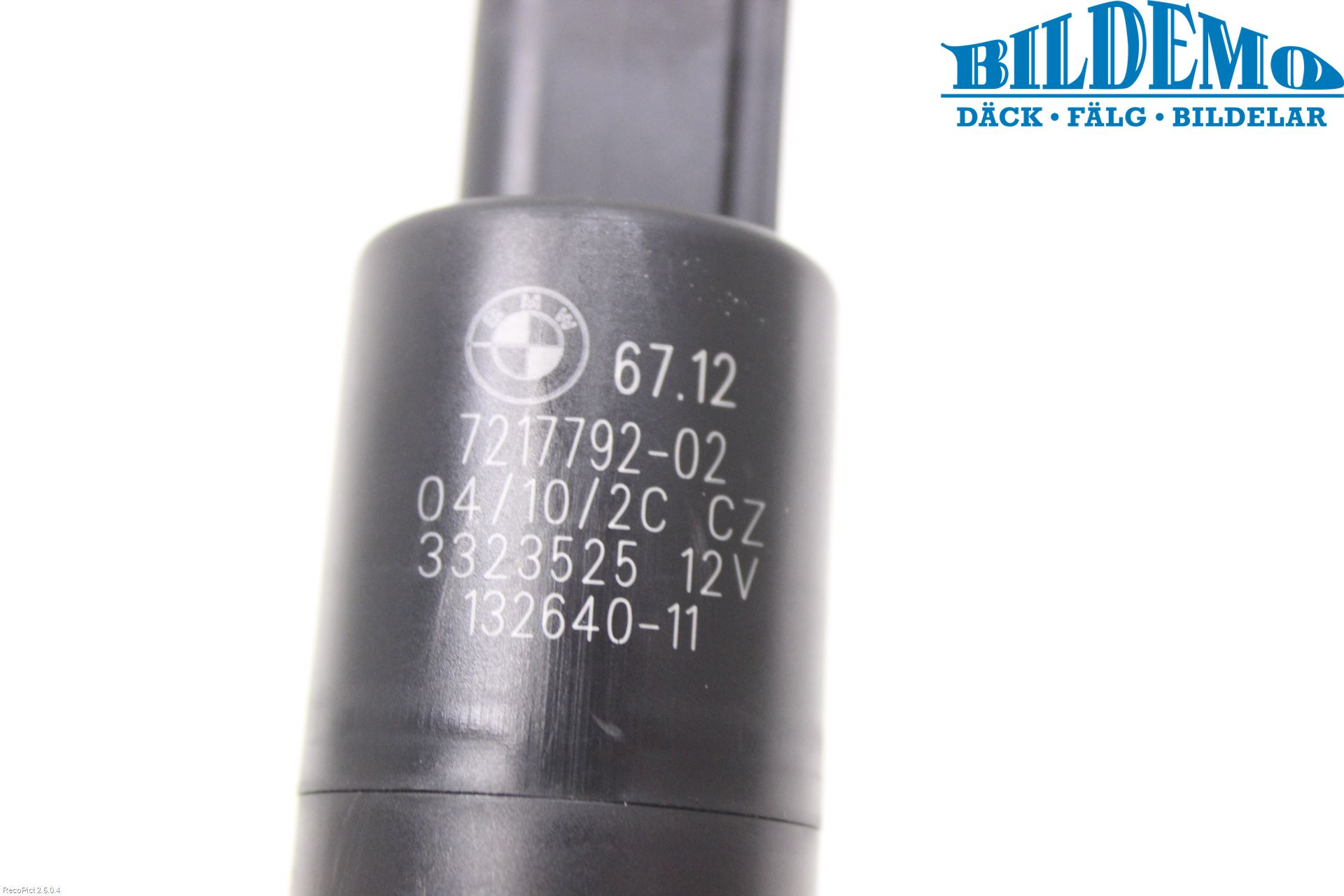 BMW X5 E70 07-13 Spolarpump Högtryck