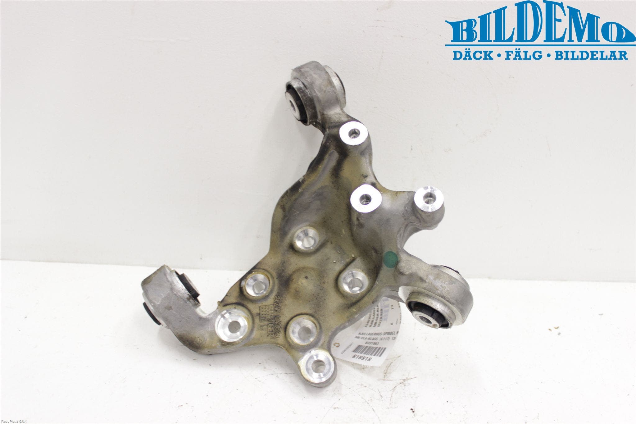 Mercedes-Benz MB CLA-KLASS (C117/X117) 13-19 Hjullagerhus-Spindel Hö B