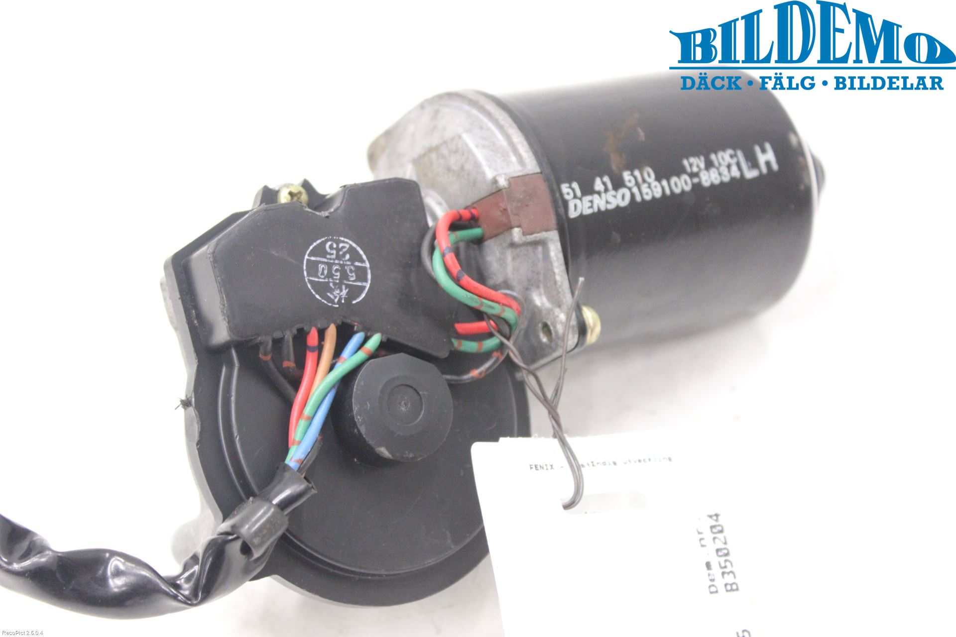 Saab 9-3 VER 1 98-03 Torkarmotor Vindruta