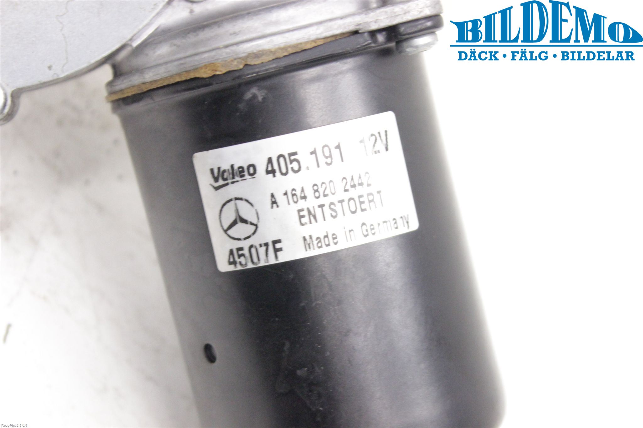 Mercedes-Benz MB ML (W164) 05-11 Torkarmotor Vindruta