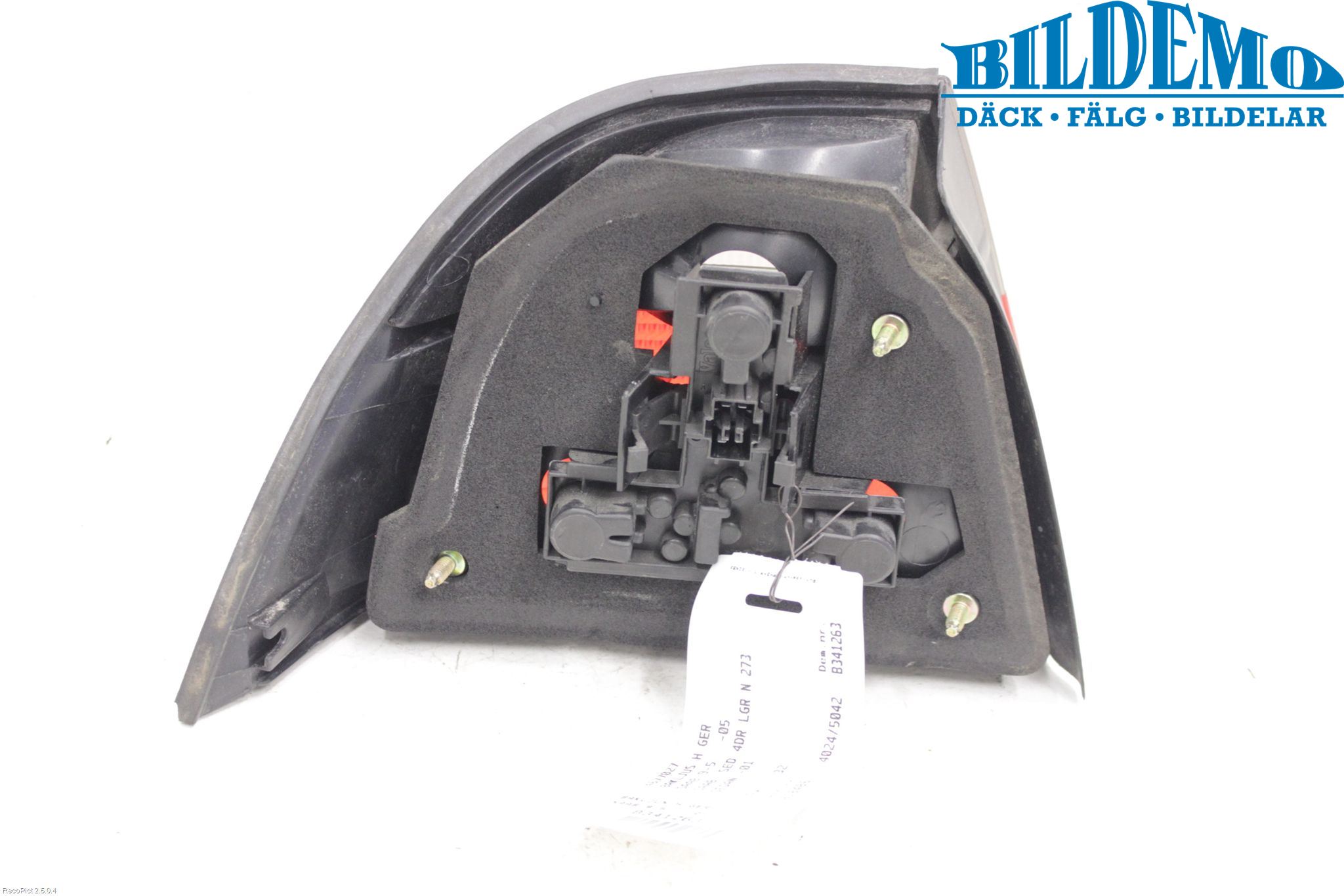 Saab 9-5 -05 Bakljus Höger