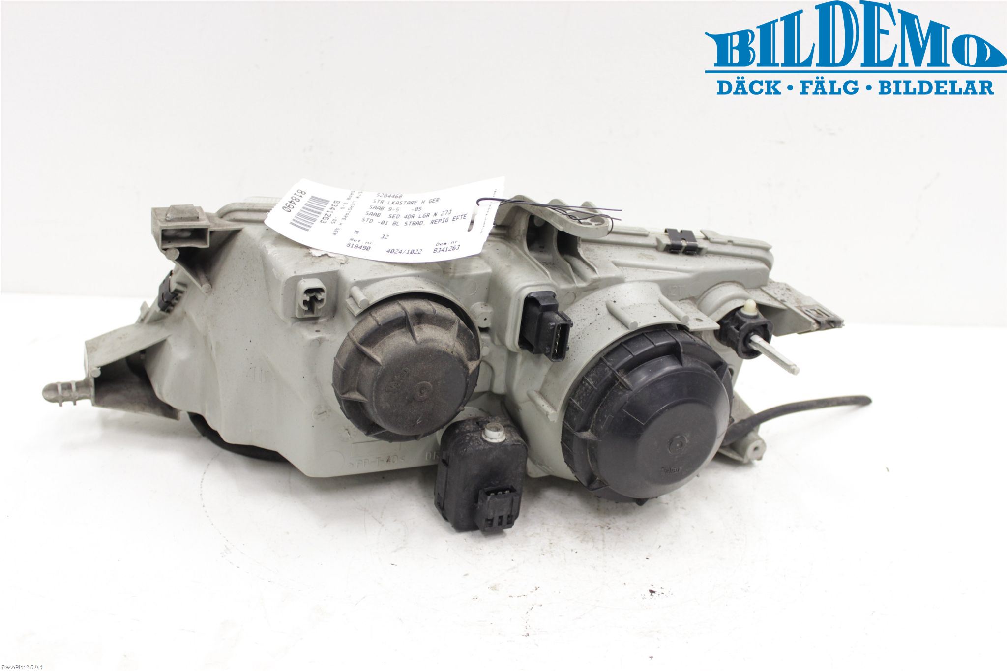 Saab 9-5 -05 Strålkastare Höger