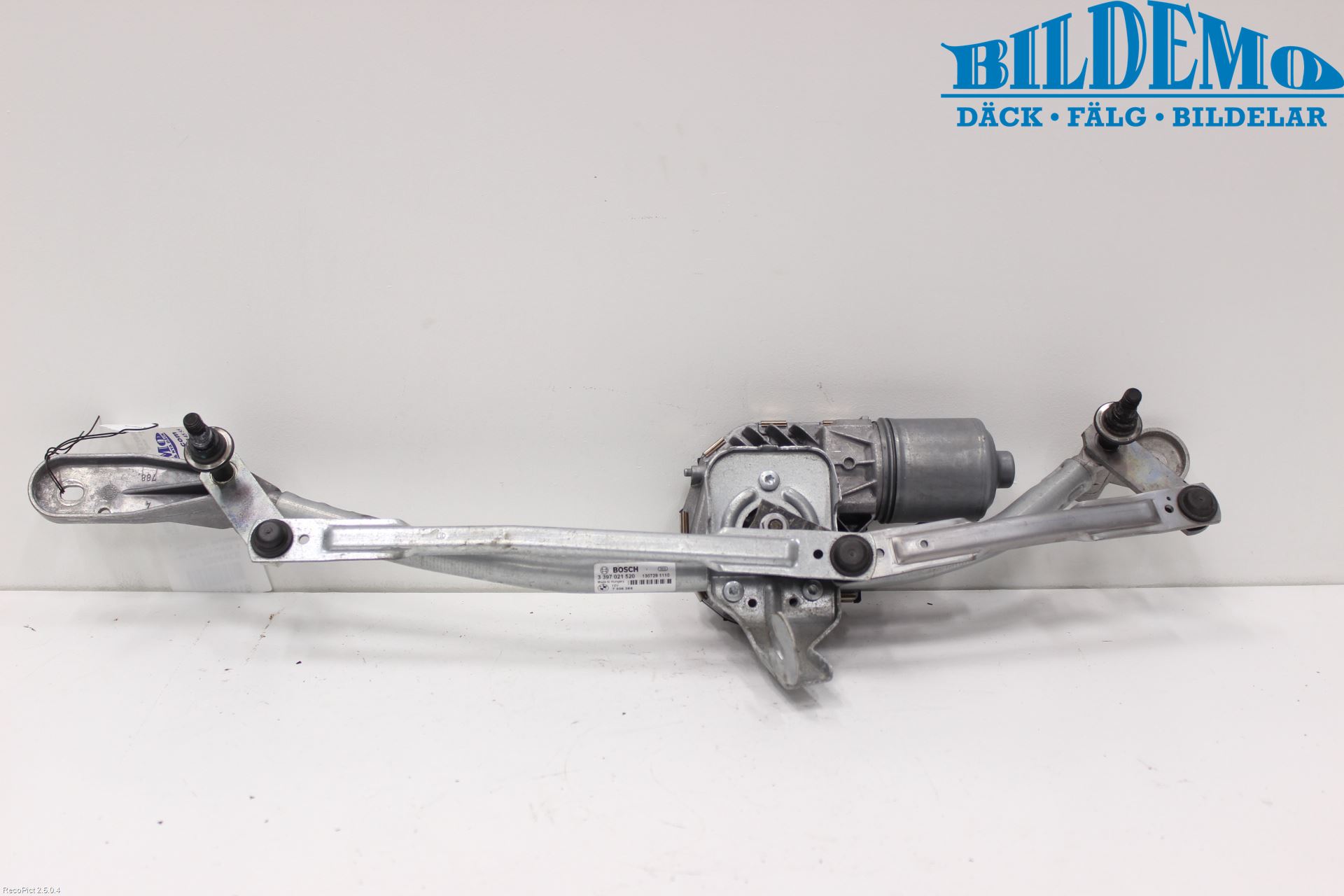 BMW 5 F10/F11/F18 09-17 Torkarmotor Vindruta