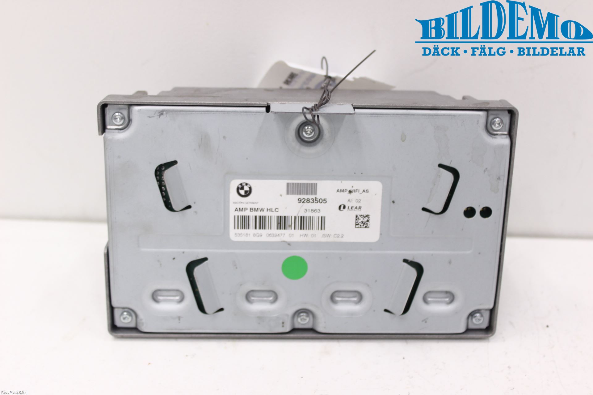 BMW 1 F20/F21 11-19 Radio-Stereo Förstärkare