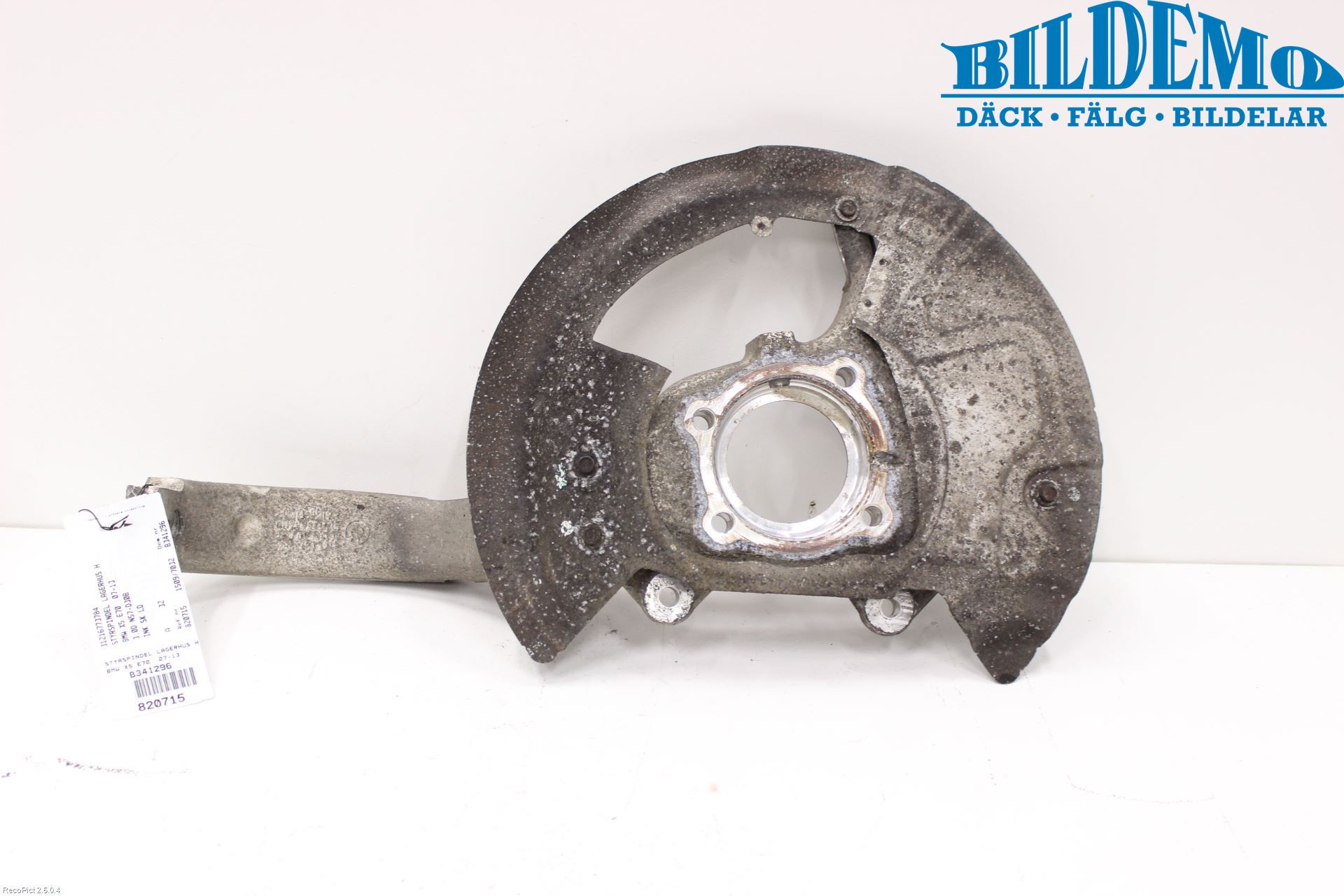 BMW X5 E70 07-13 Styrspindel Lagerhus Hö