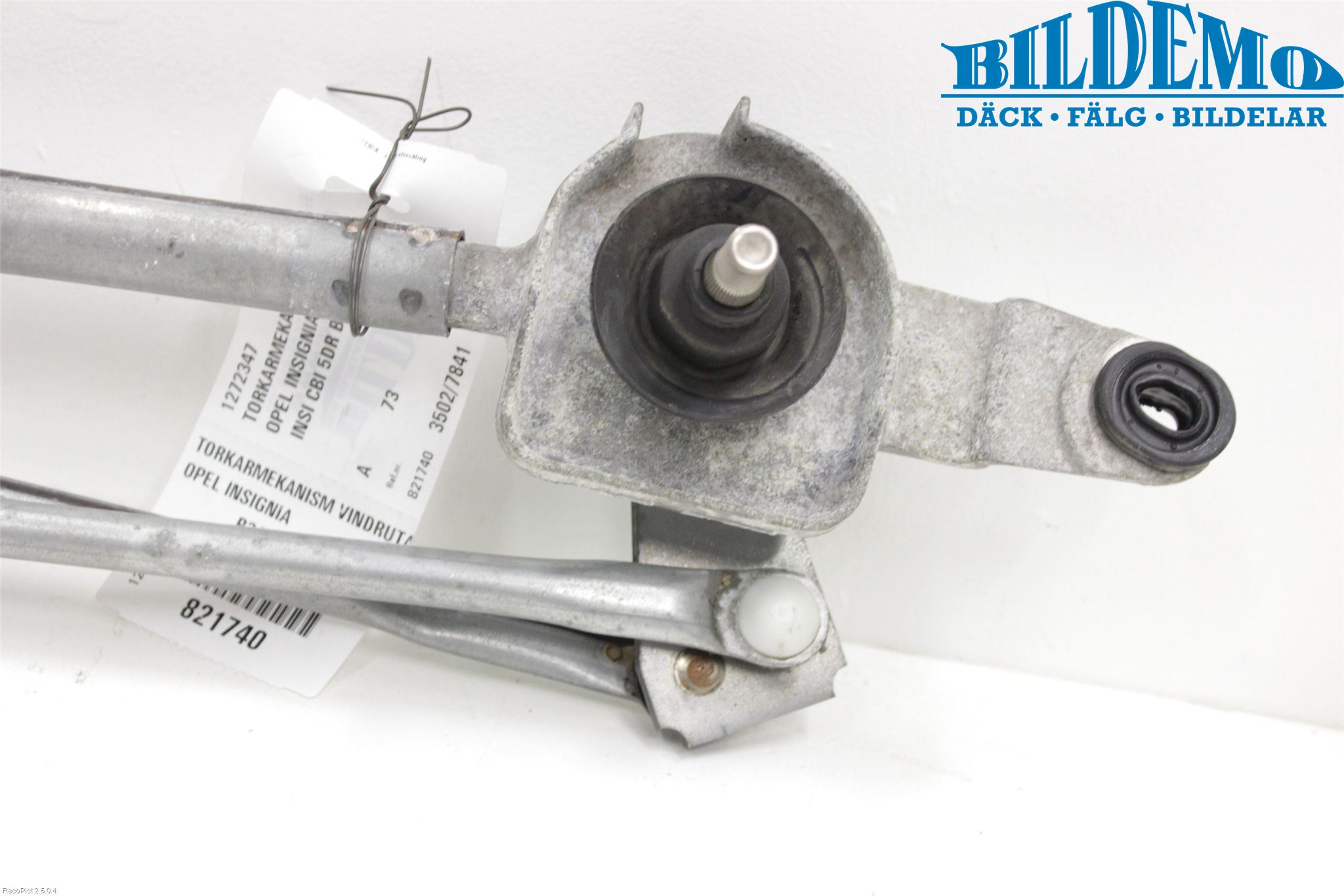 Opel INSIGNIA 09-16 Torkarmekanism Vindruta