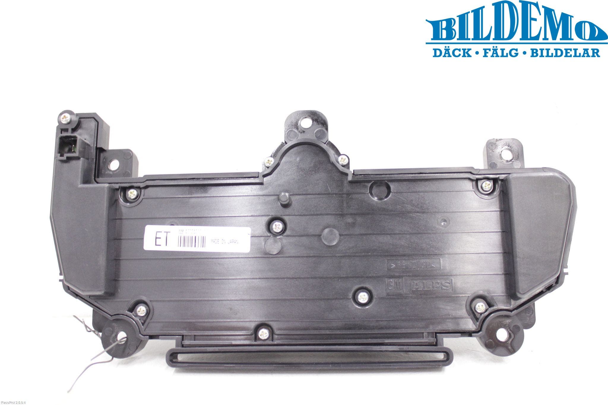 Opel INSIGNIA 09-16 Radio Övrigt