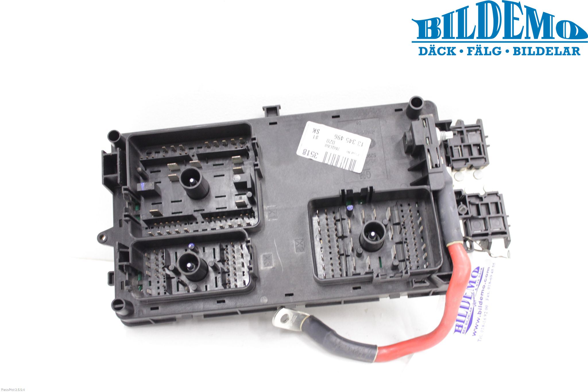 Opel INSIGNIA 09-16 Säkringsdosa-Elcentral