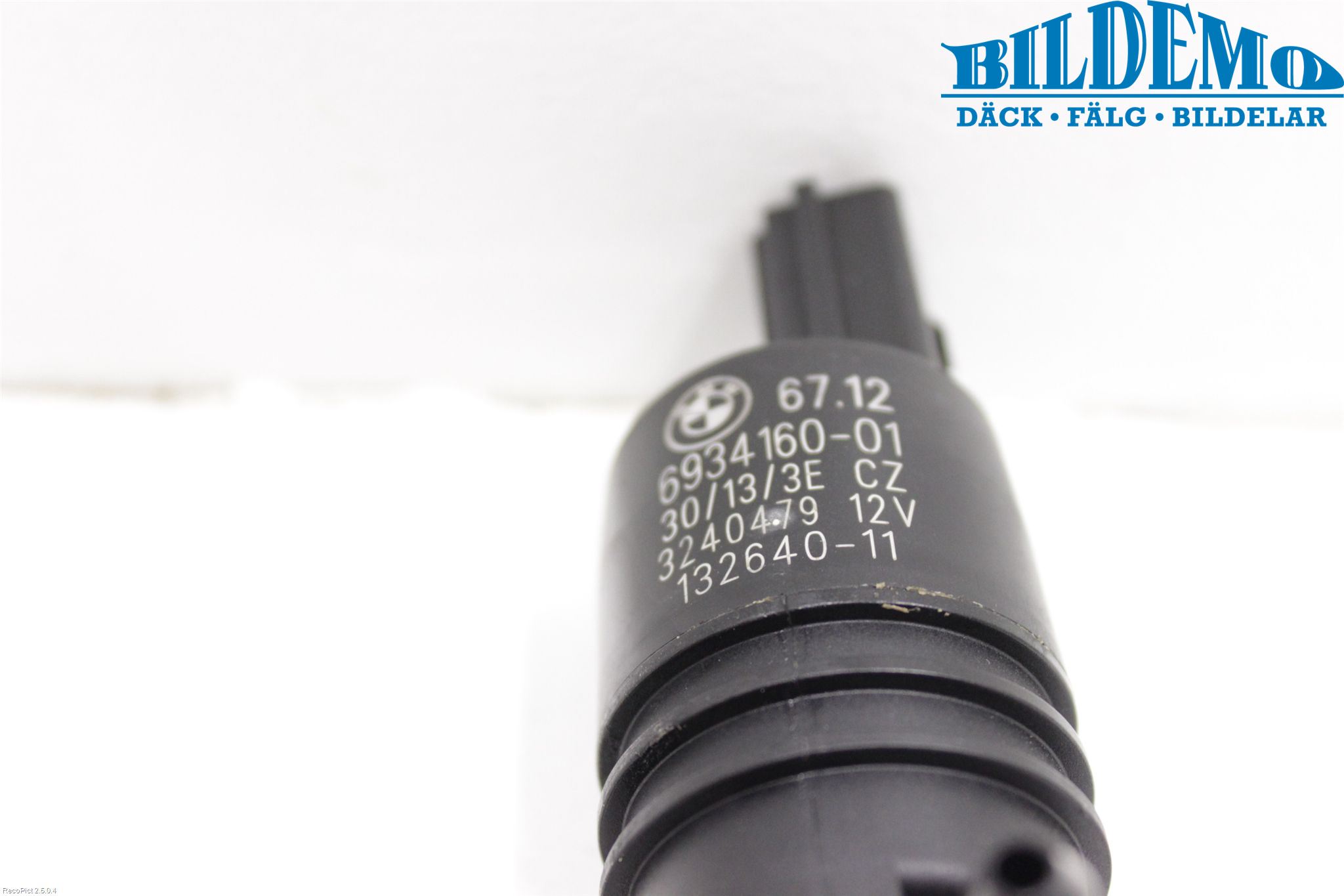 BMW 5 F10/F11/F18 09-17 Spolarpump Vindruta