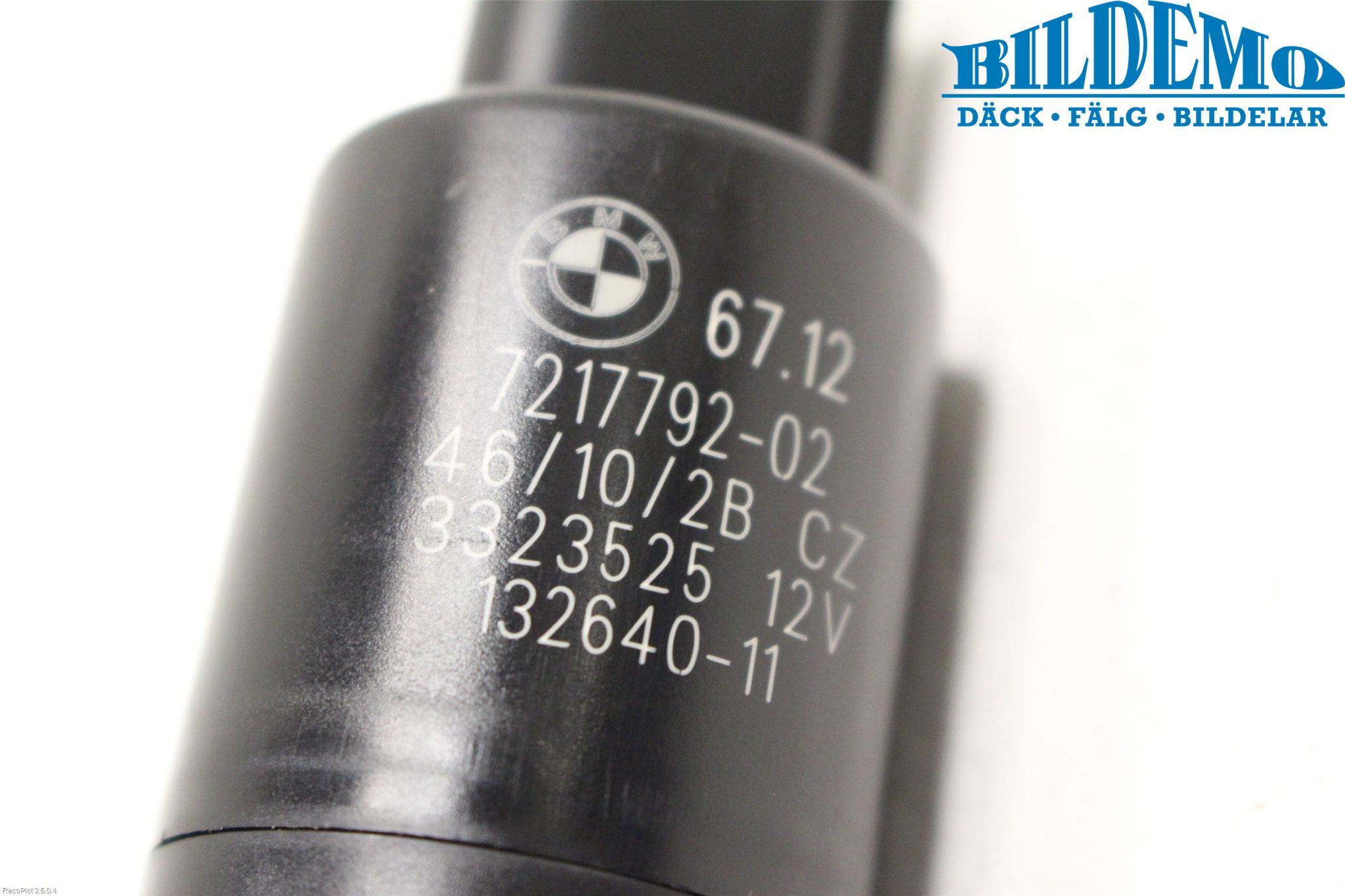 BMW X5 E70 07-13 Spolarpump Högtryck