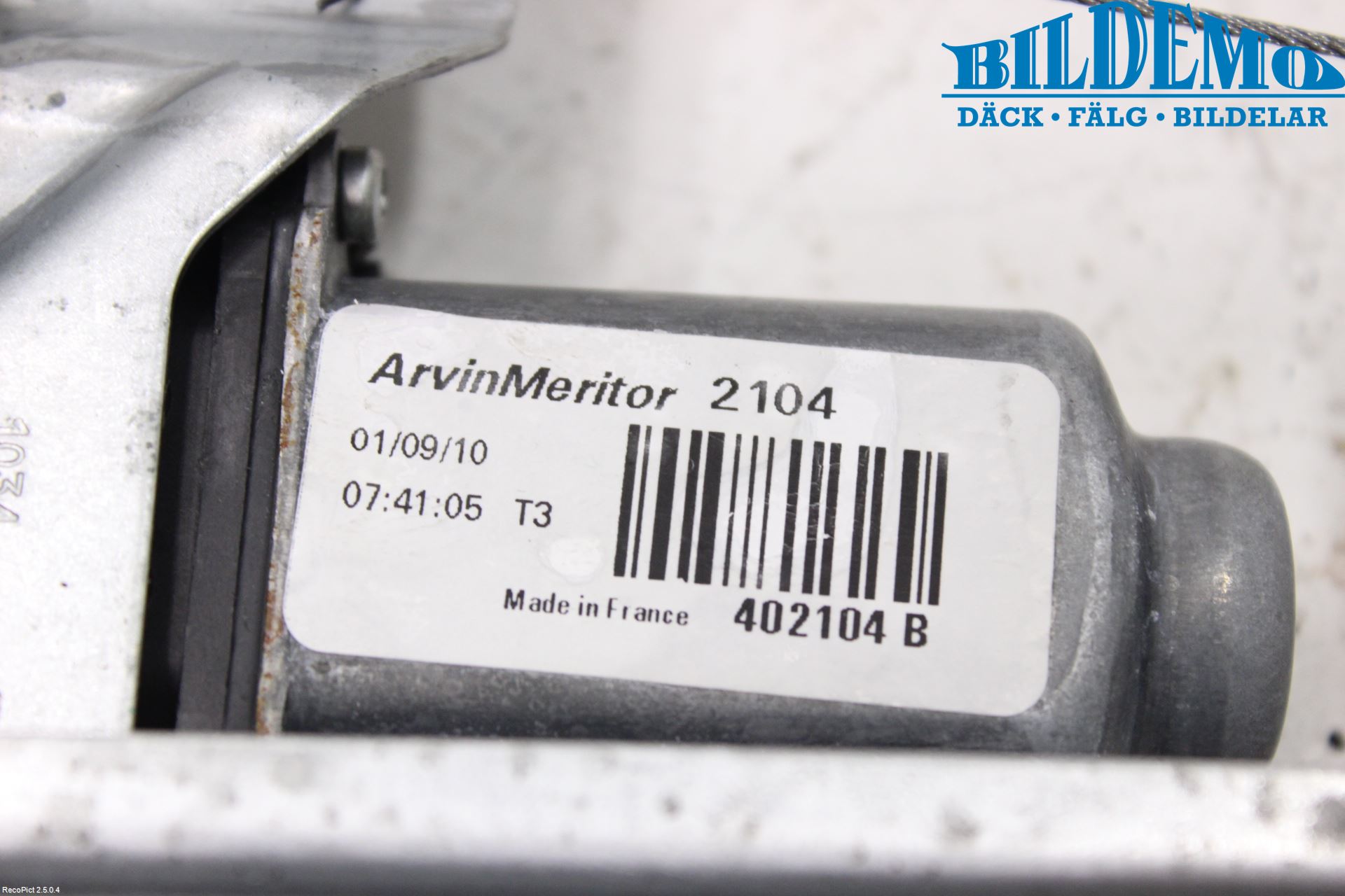 Citroen BERLINGO 08-18 Fönsterhiss El Kompl