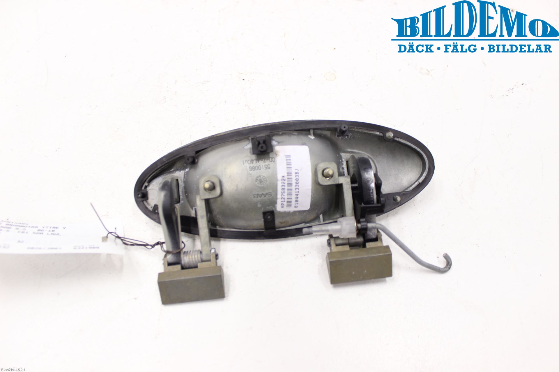 Saab 9-5     06-10 Dörrhandtag Yttre Vä