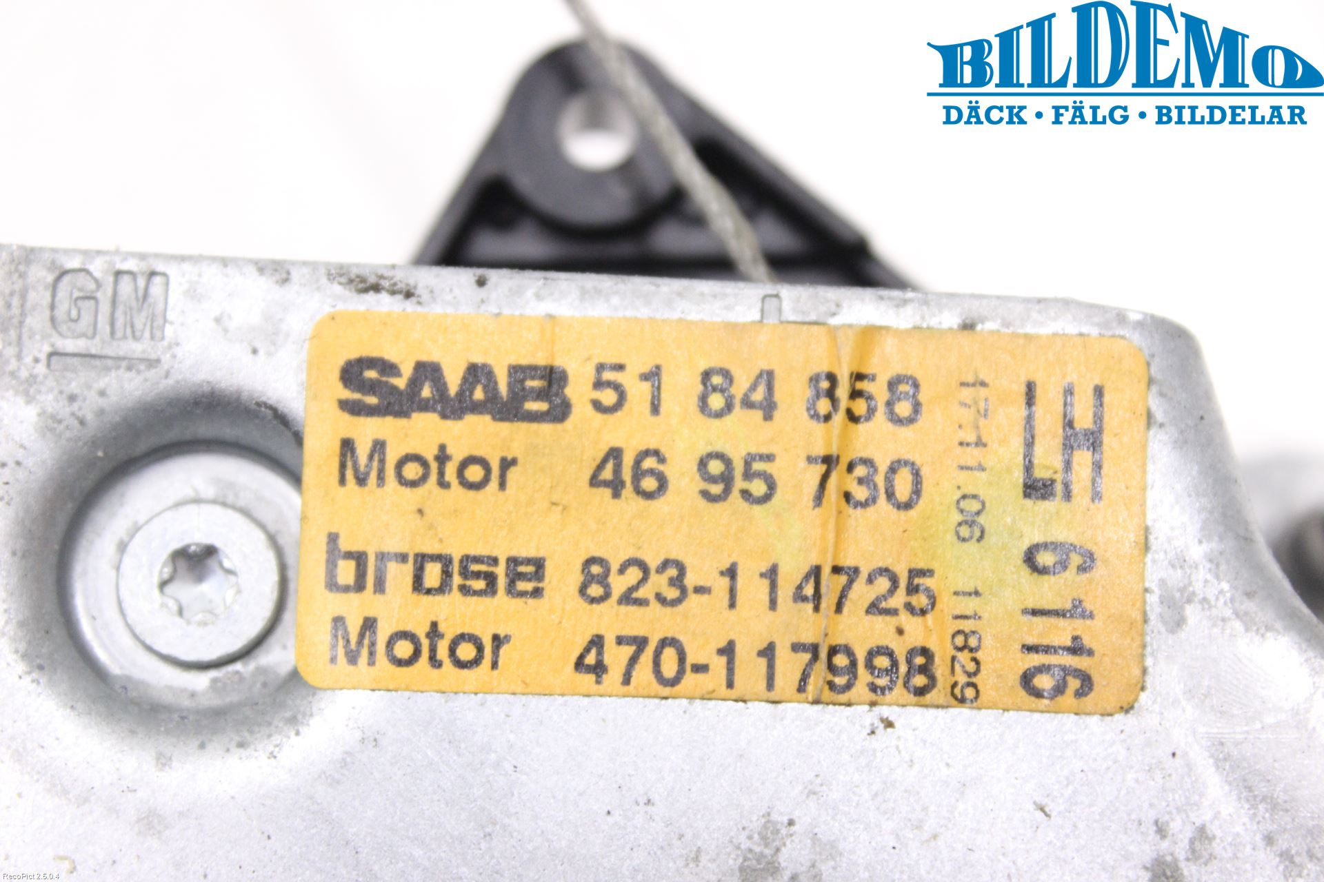 Saab 9-5     06-10 Fönsterhiss El Kompl