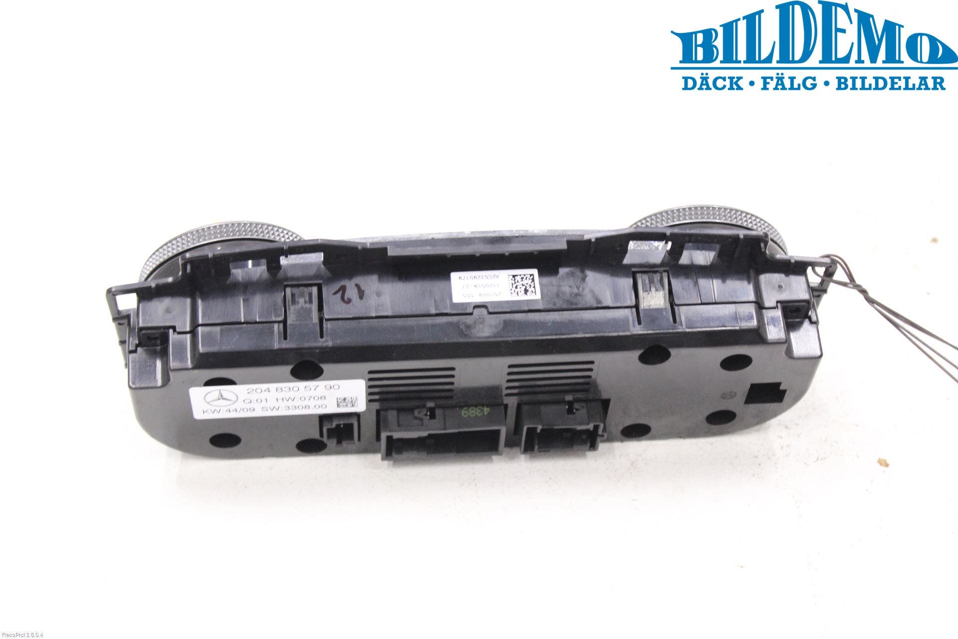 Mercedes-Benz MB C-KLASS (W204) 07-15 Ac Styrenhet Ac Manöveren