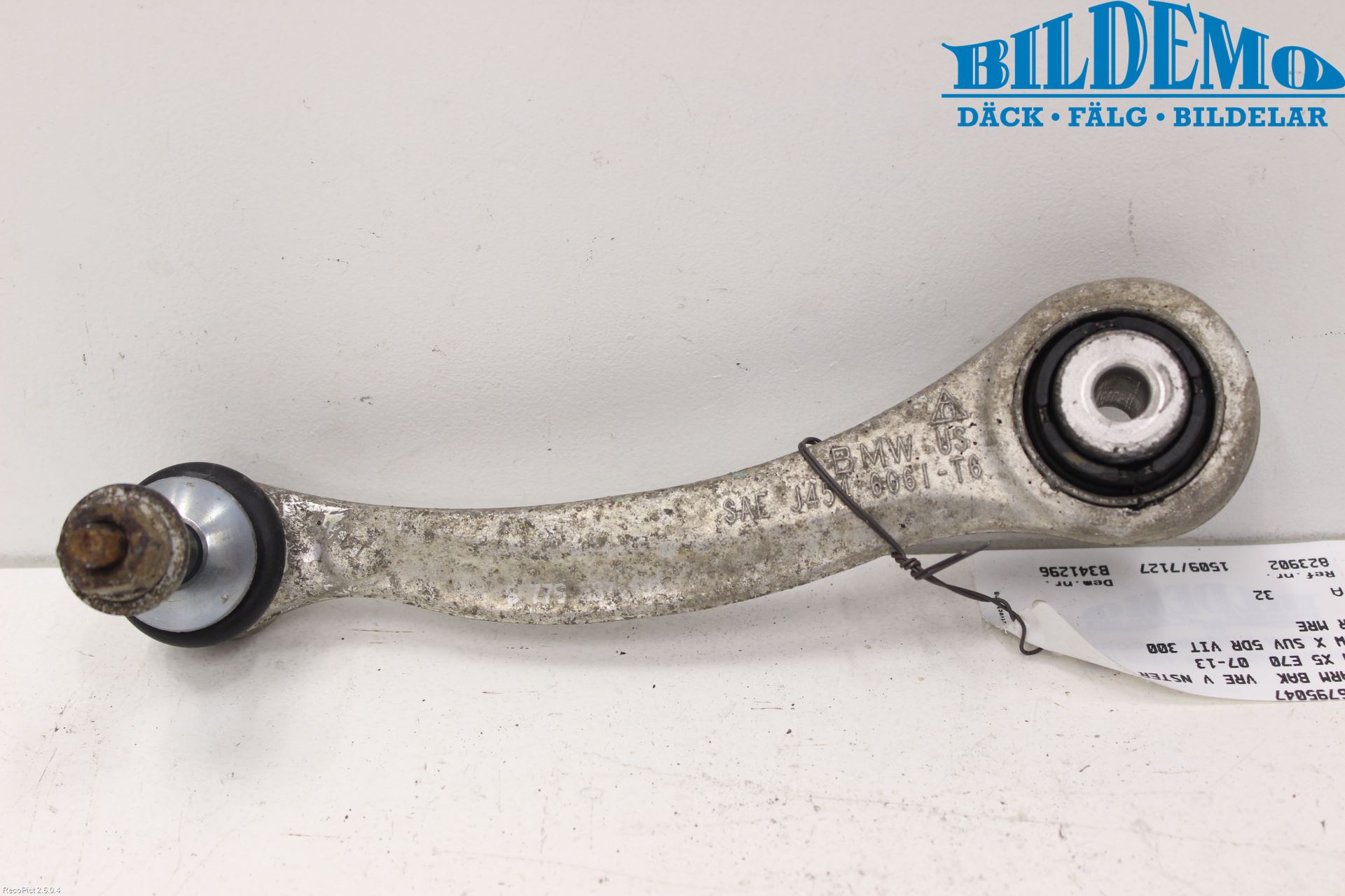 BMW X5 E70 07-13 Bärarm Bak Övre Vänster