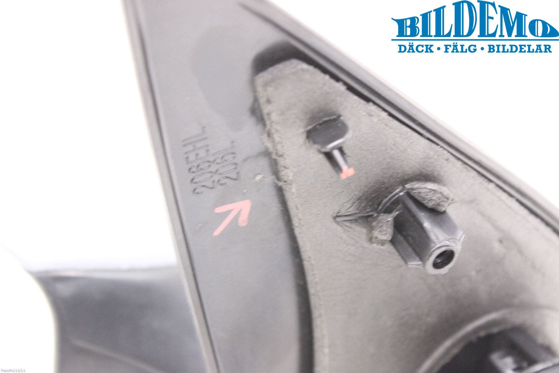 Peugeot 206 98-09 Spegel Yttre El Vä