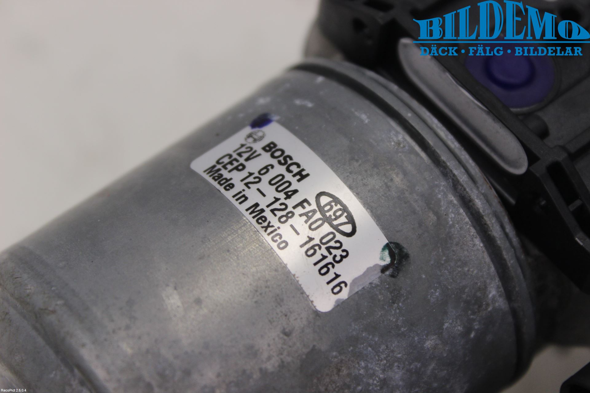 BMW X3 F25 10-17 Torkarmotor Vindruta