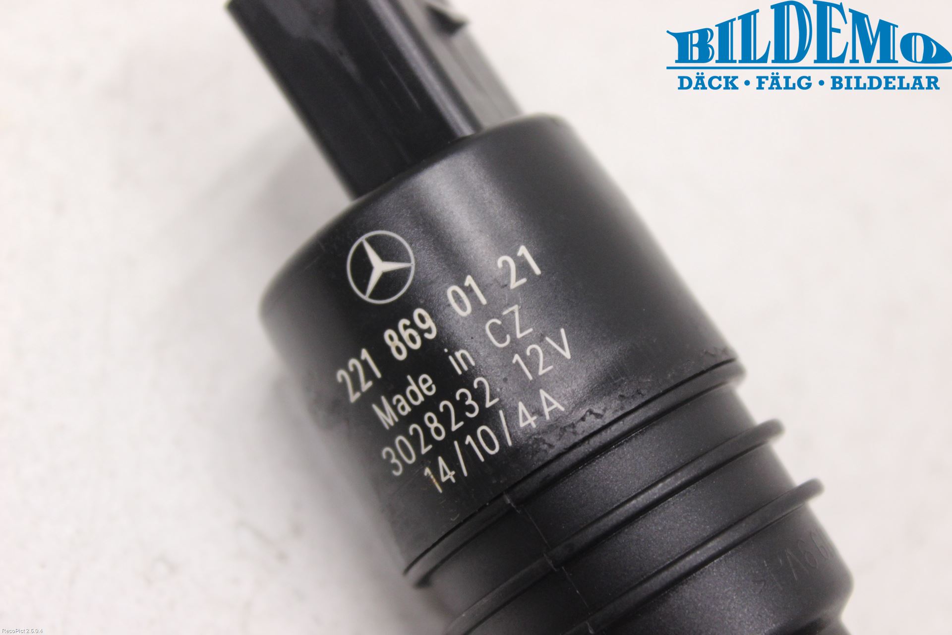 Mercedes-Benz MB E-KLASS (W212) 09-16 Spolarpump Vindruta