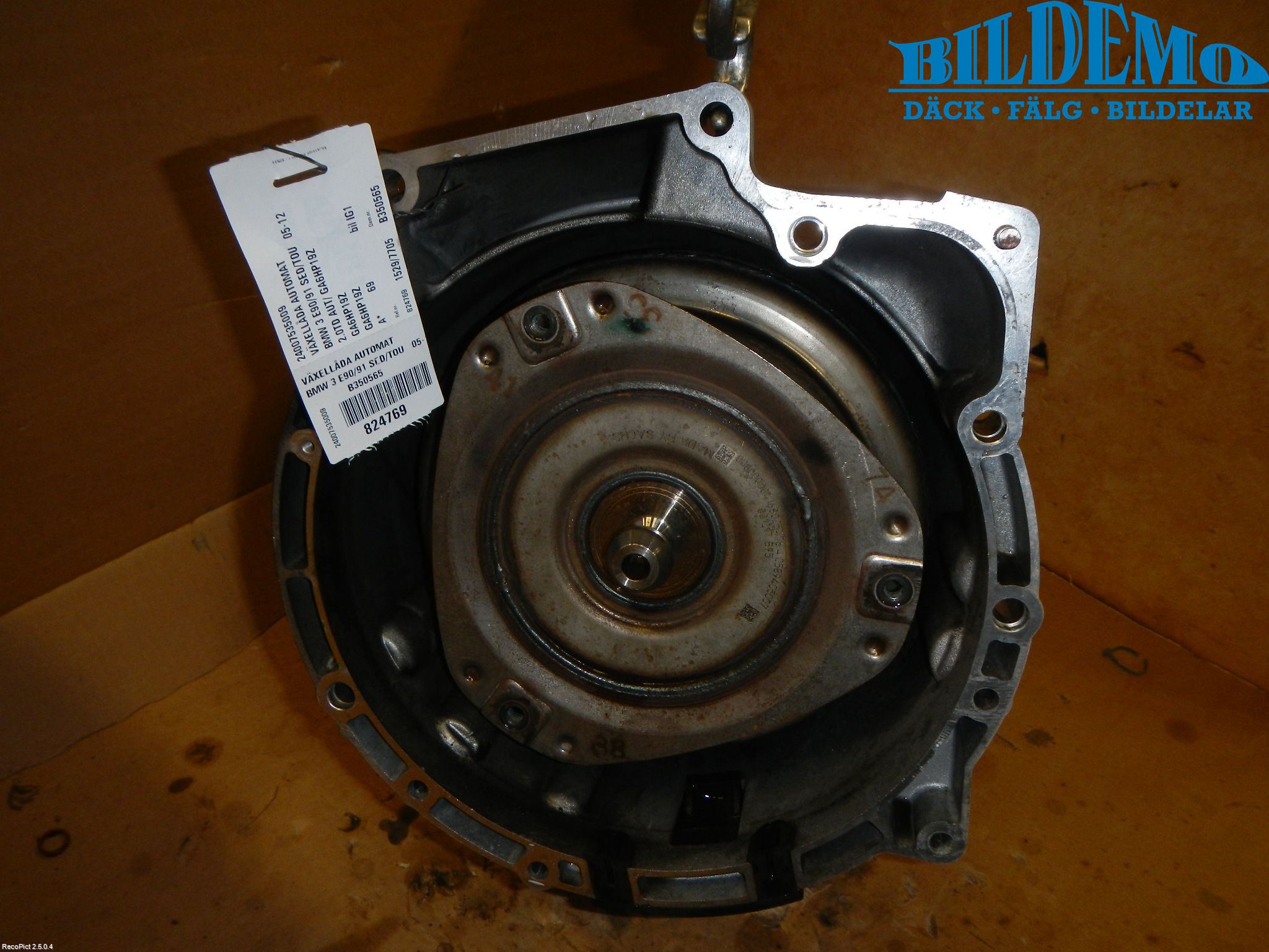 BMW 3 E90/91 SED/TOU 05-12 Växellåda Automat