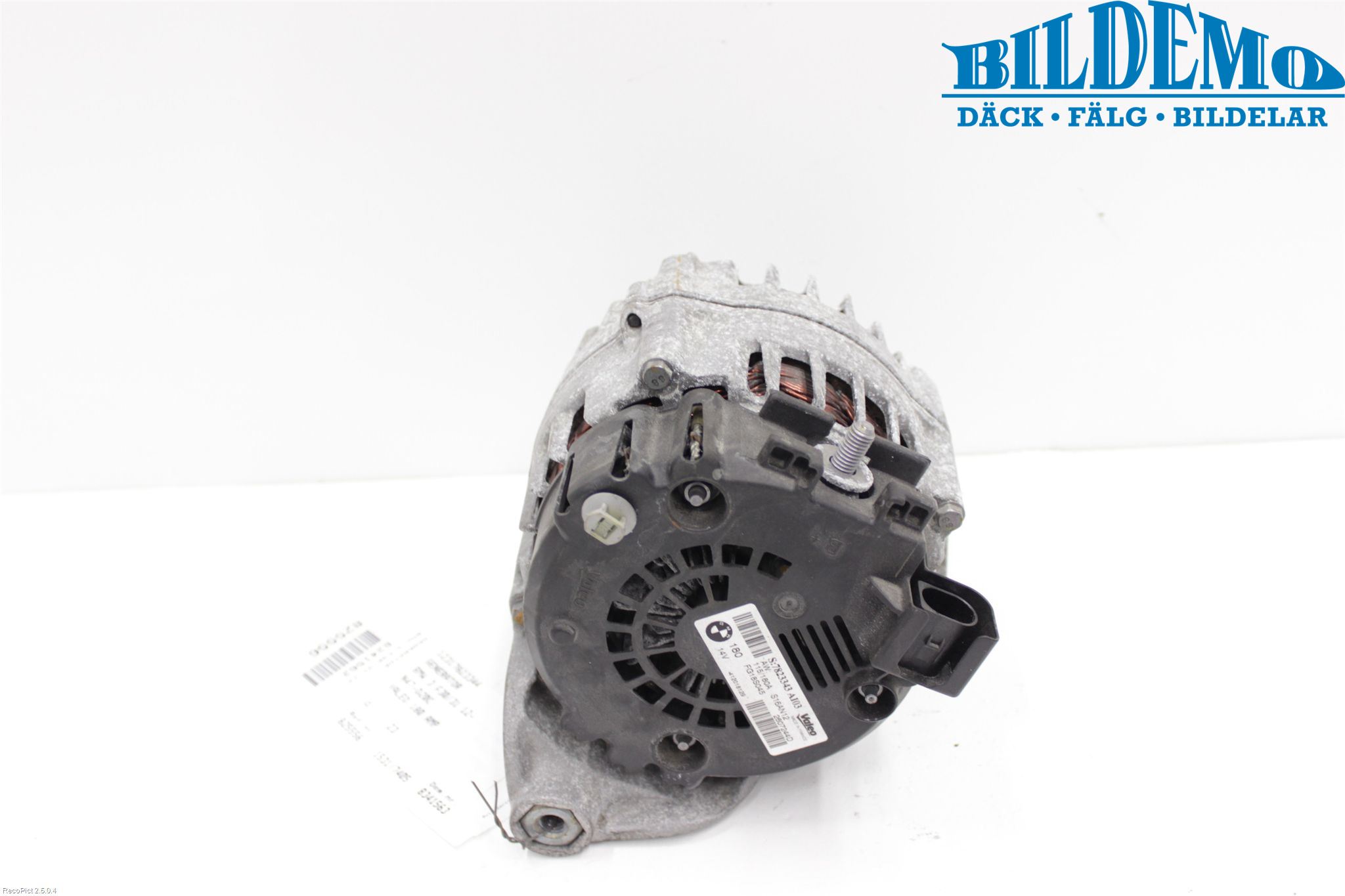 BMW 3 F30/F31/F80 12-19 Generator
