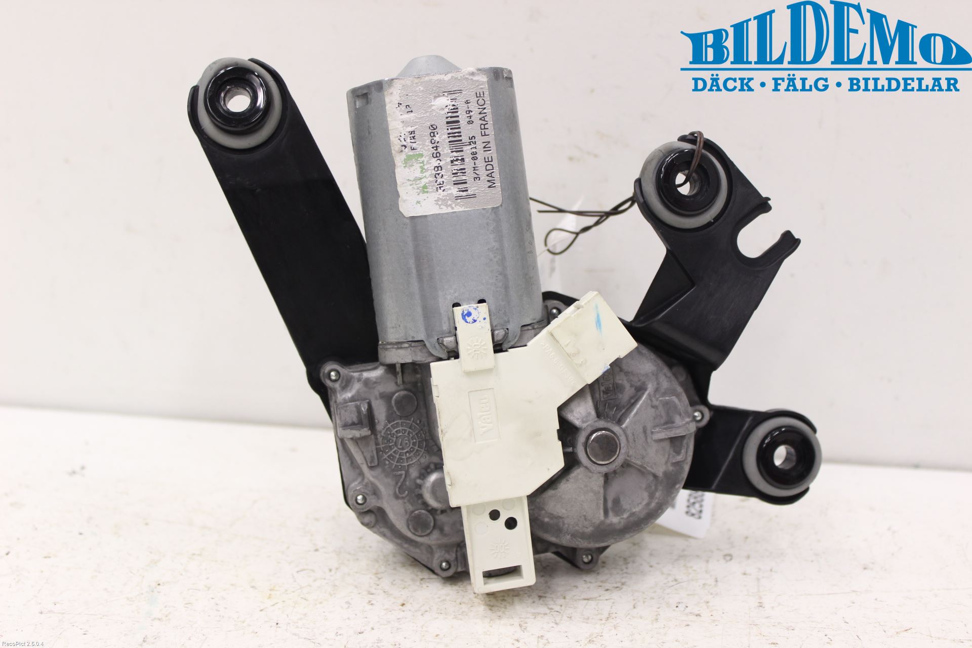 Peugeot 206 98-09 Torkarmotor Baklucka