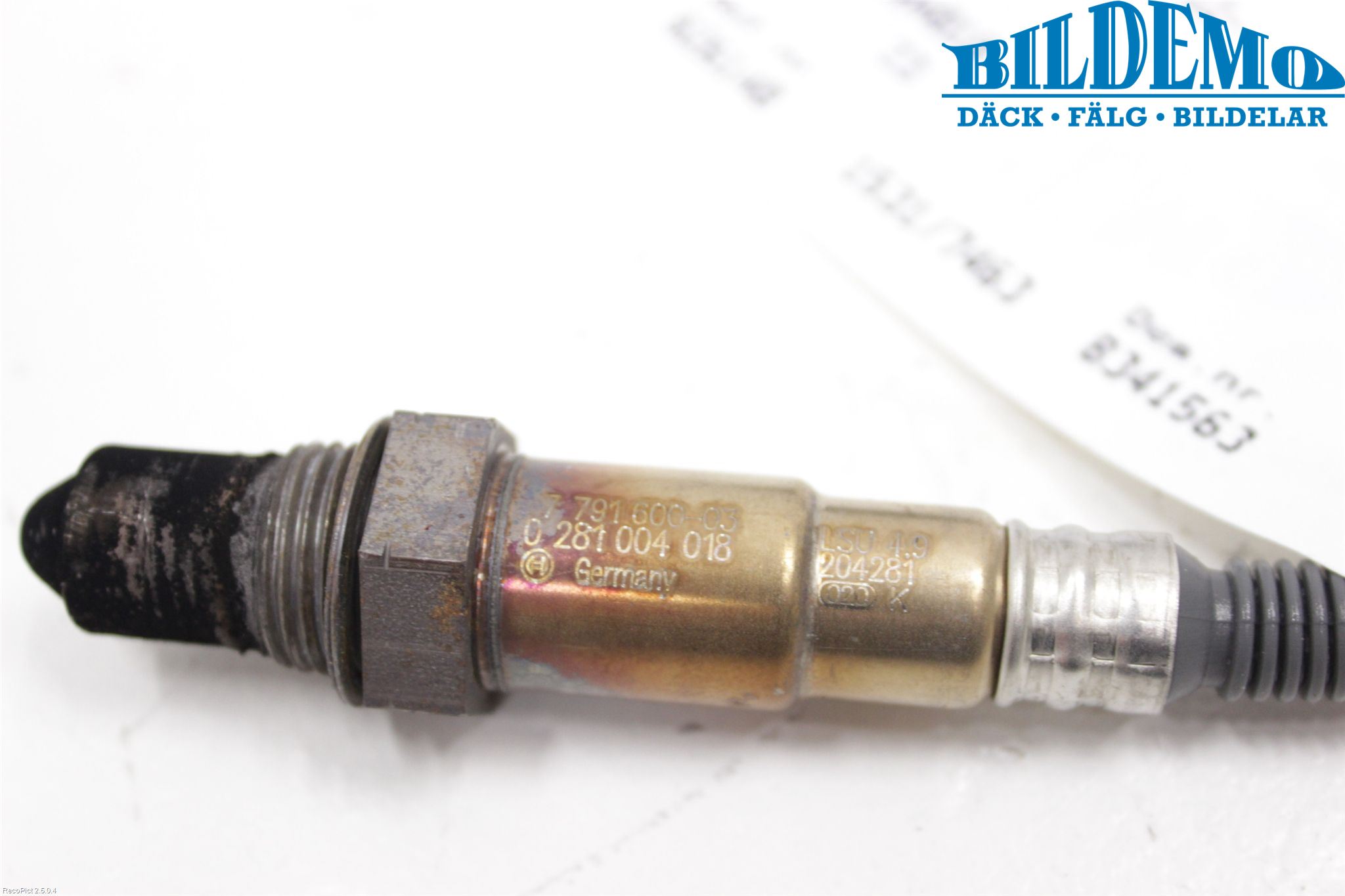 BMW 3 F30/F31/F80 12-19 Injlambdasond