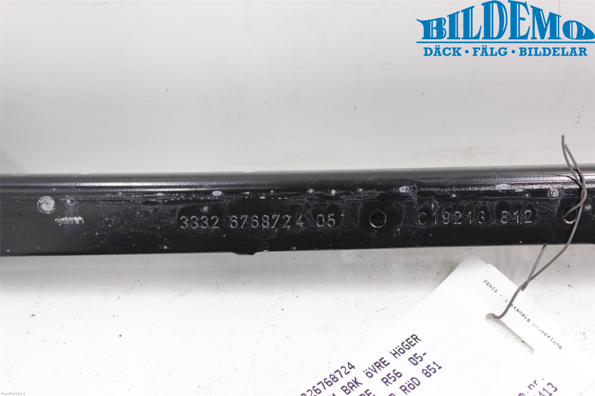 Mini COUPE R56 05-14 Bärarm Bak Övre Höger