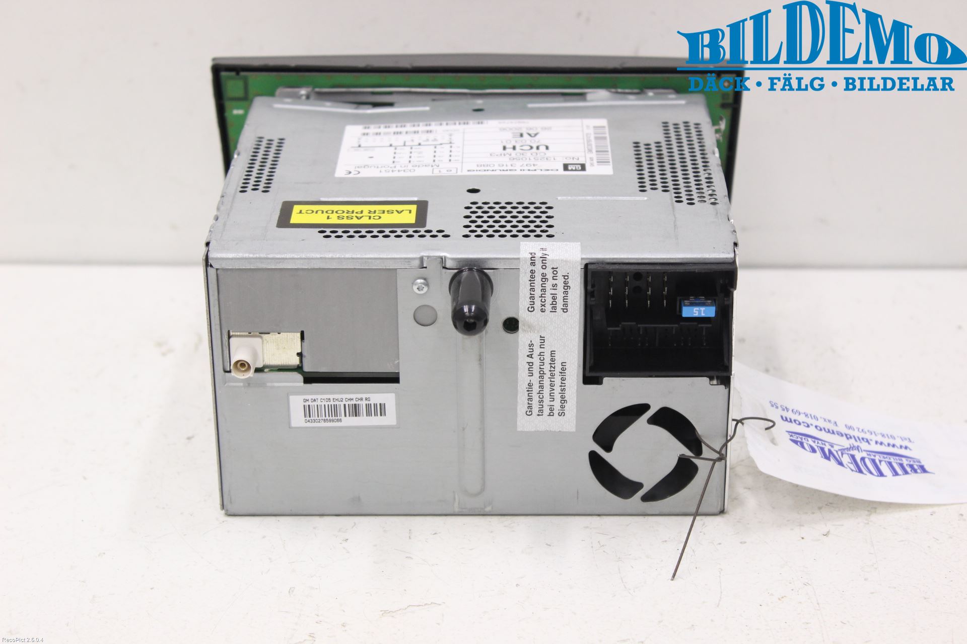 Opel ANTARA Cd Radio - Multimediapanel