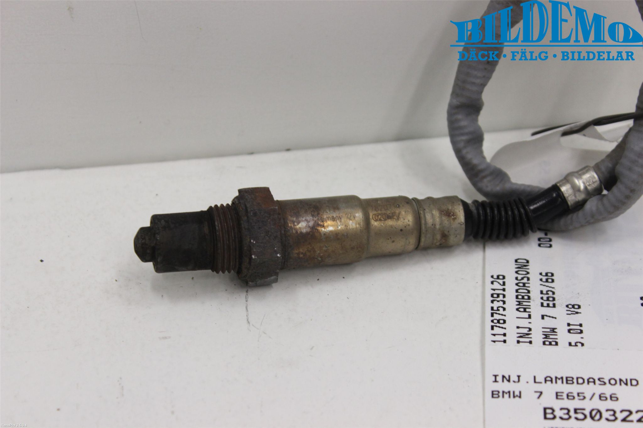 BMW 7 E65/66    00-08 Injlambdasond