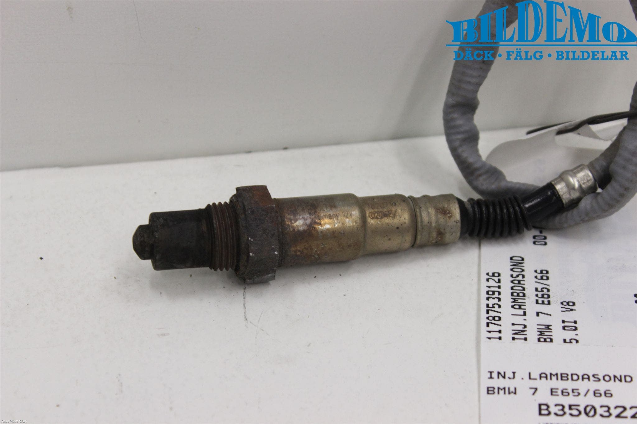 BMW 7 E65/66 00-08 Injlambdasond