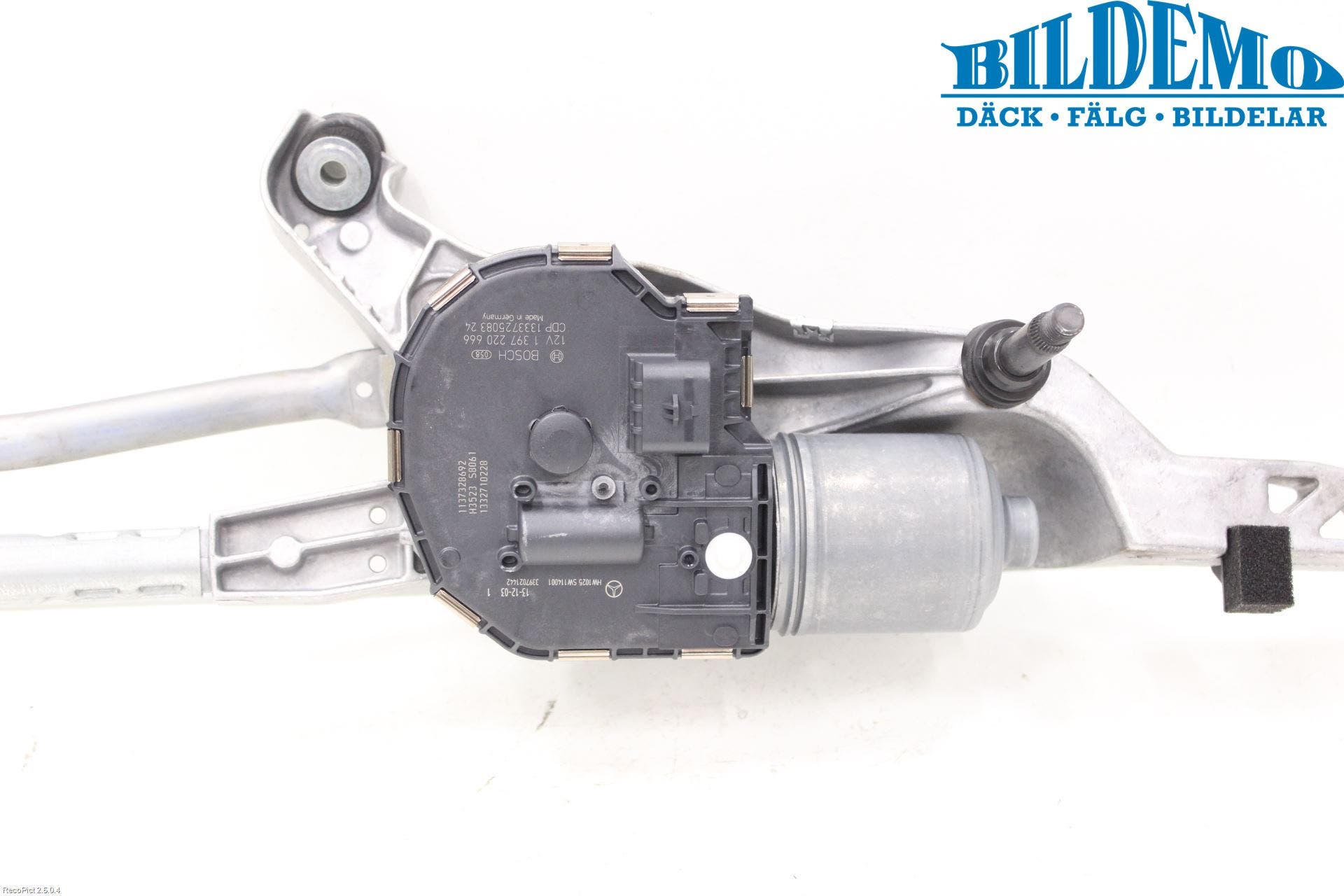 Mercedes-Benz MB E-KLASS (W212) 09-16 Torkarmotor Vindruta