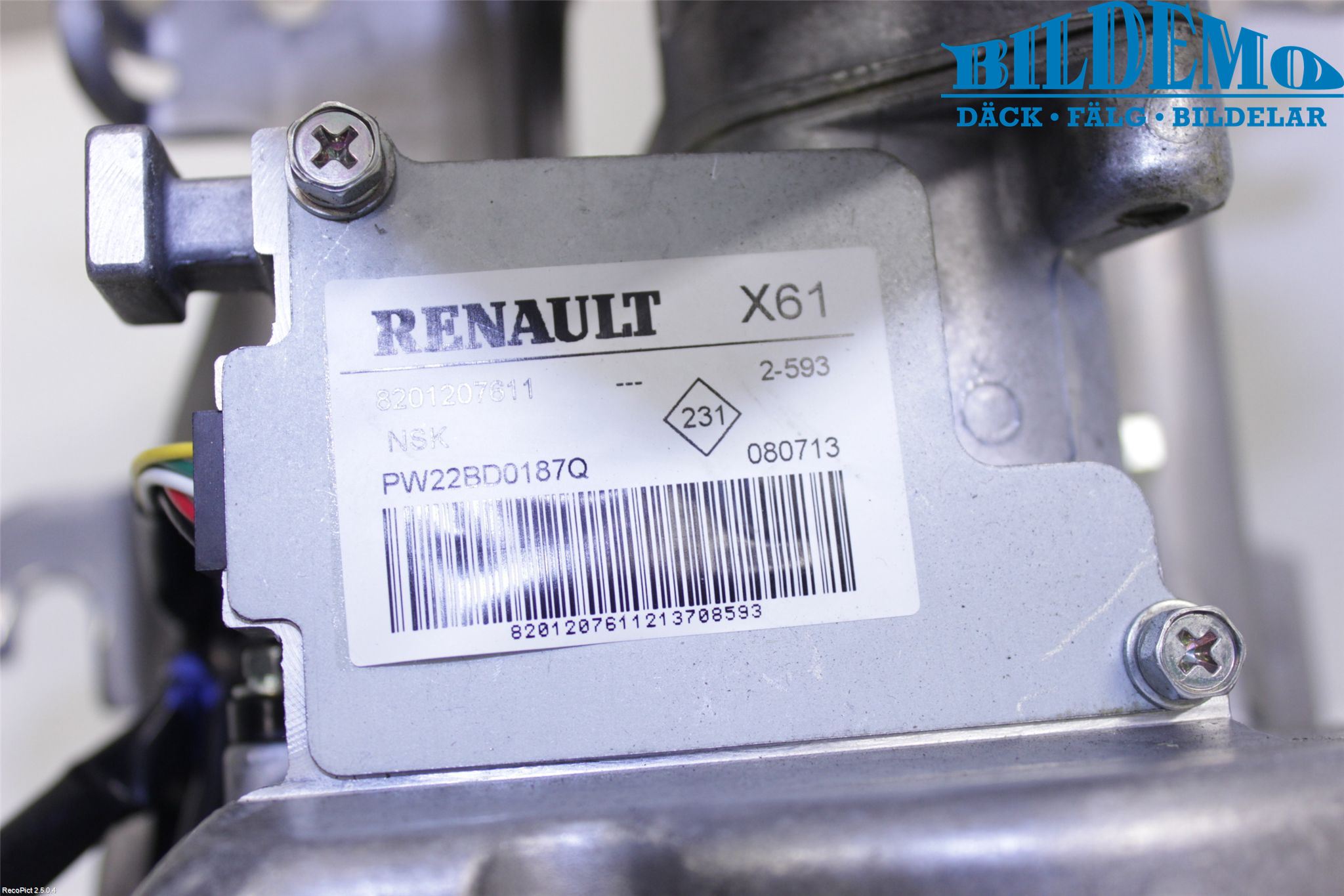 Mercedes-Benz MB CITAN (W415) 13-21 Rattaxelagg Med Inb Servo