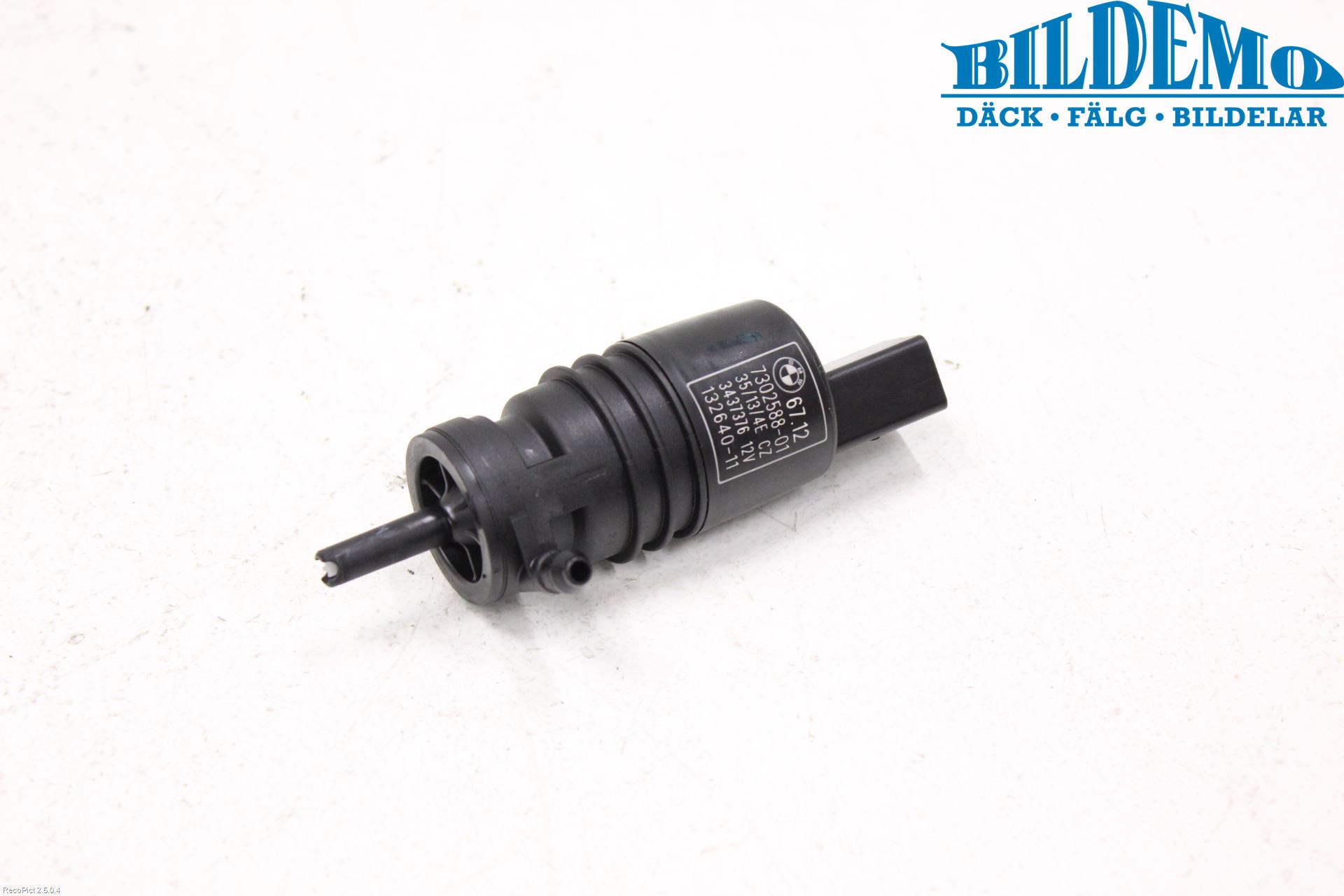 BMW 3 F30/F31/F80 12-19 Spolarpump Vindruta