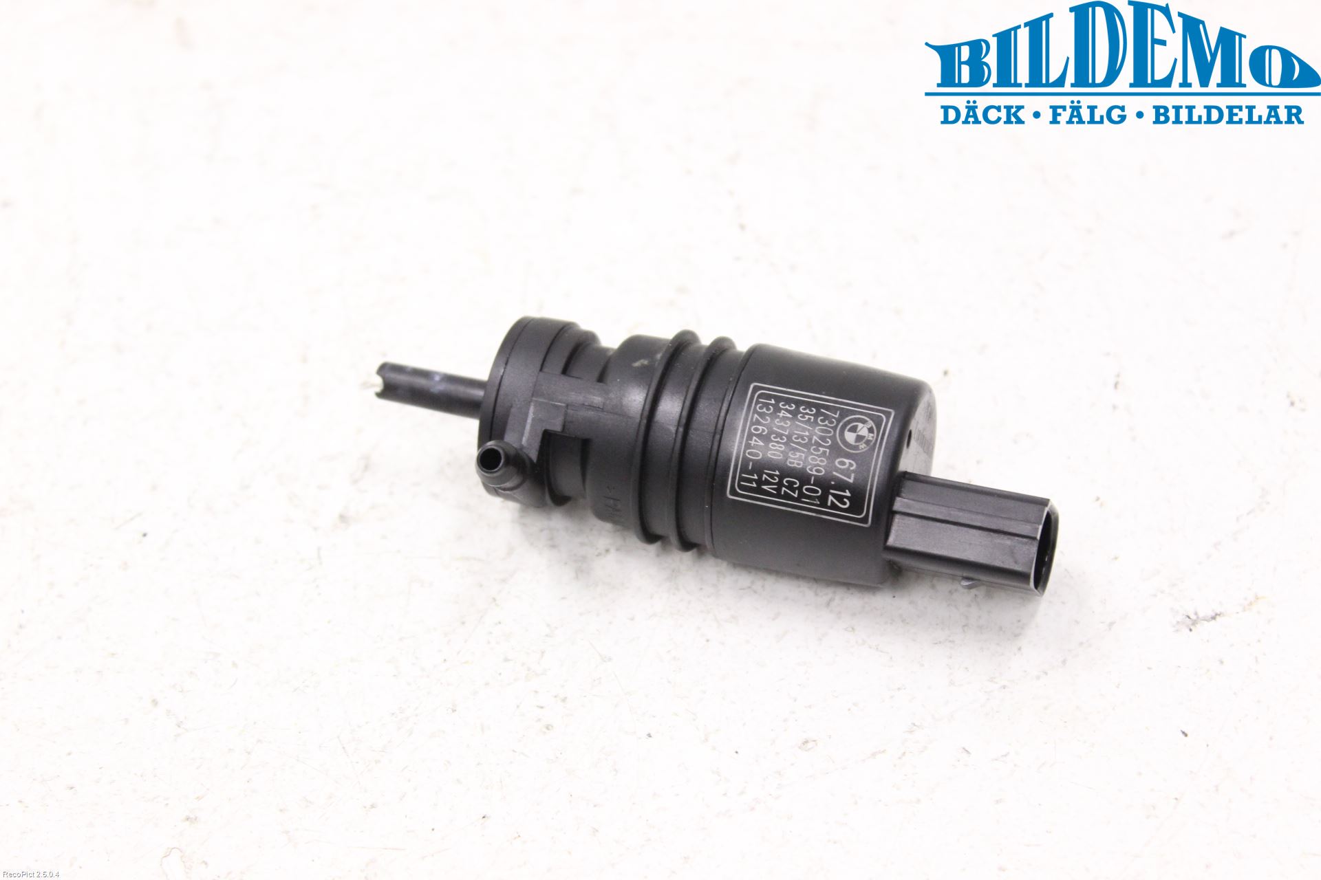 BMW 3 F30/F31/F80 12-19 Spolarpump Baklucka